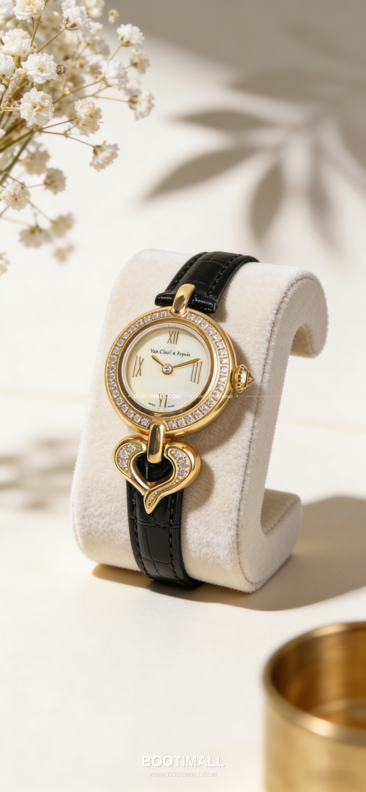 반클리프아펠 참스 골드 스틸 참 펜던트 쿼츠 Van Cleef & Arpels Charms Gold Steel Charm Pendant Quartz 25mm 5