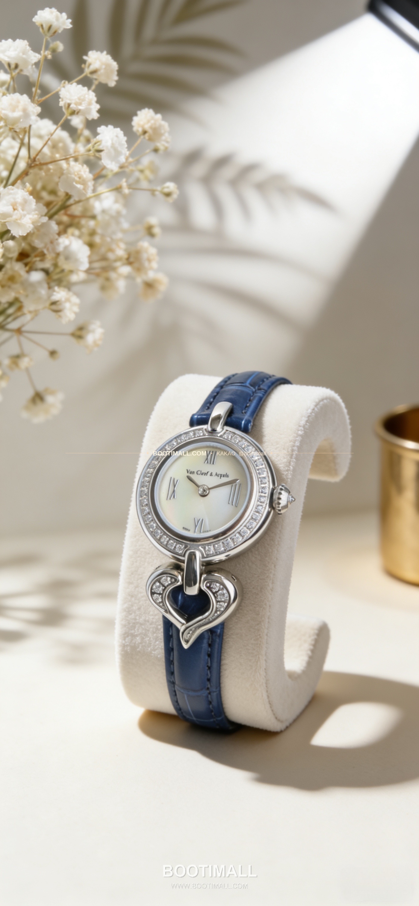 반클리프아펠 참스 골드 스틸 참 펜던트 쿼츠 Van Cleef & Arpels Charms Gold Steel Charm Pendant Quartz 25mm 6