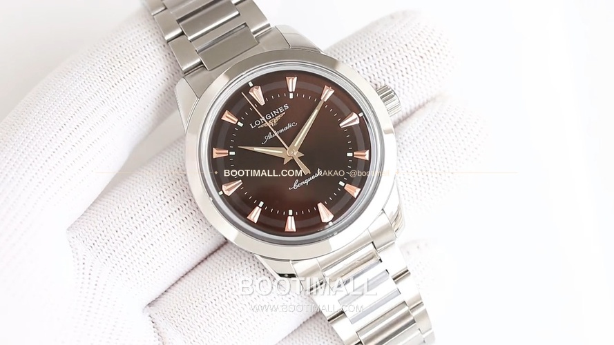 론진 콘퀘스트 헤리티지 스틸 쓰리핸즈 오토매틱 Longines Conquest Heritage Steel Three Hands Automatic 40mm 10