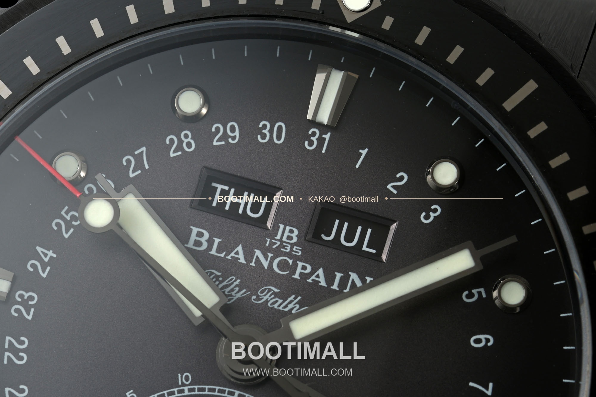 블랑팡 피프티패덤즈 바티스카프 세라믹 풀캘린더 문페이즈 오토매틱 Blancpain Fifty Fathoms Bathyscaphe Ceramic Complete Calendar Moonphase Automatic 43.6mm 4