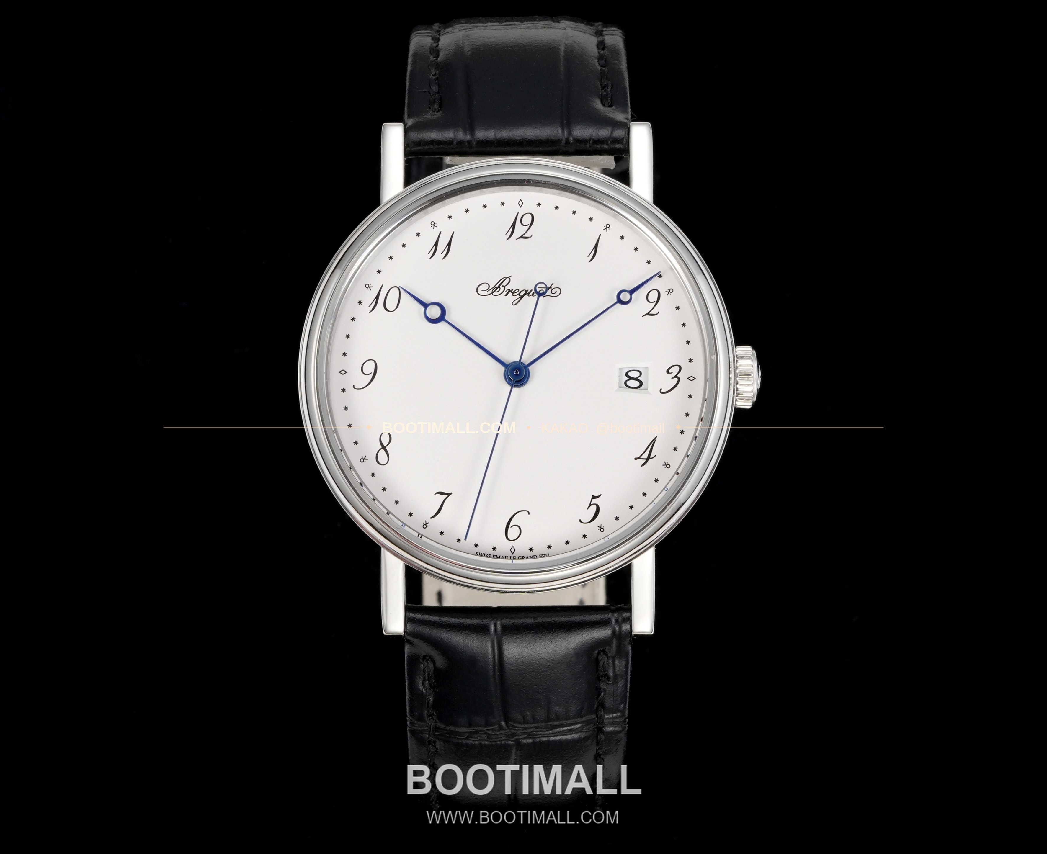 브레게 클래식 5177 스틸 에나멜 다이얼 오토매틱 Breguet Classique 5177 Steel Enamel Dial Automatic 38mm 2