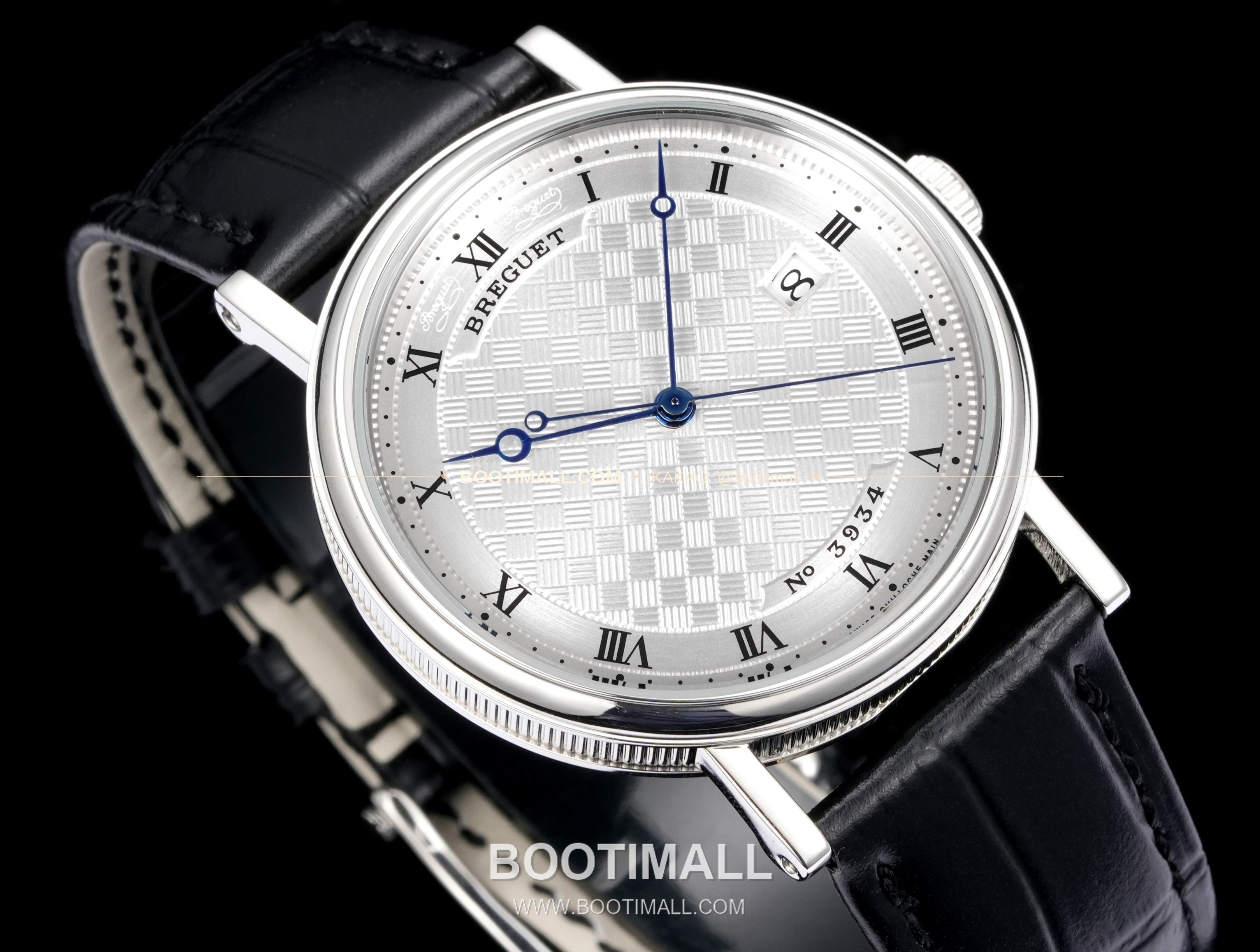 브레게 클래식 5177 스틸 에나멜 다이얼 오토매틱 Breguet Classique 5177 Steel Enamel Dial Automatic 38mm 3
