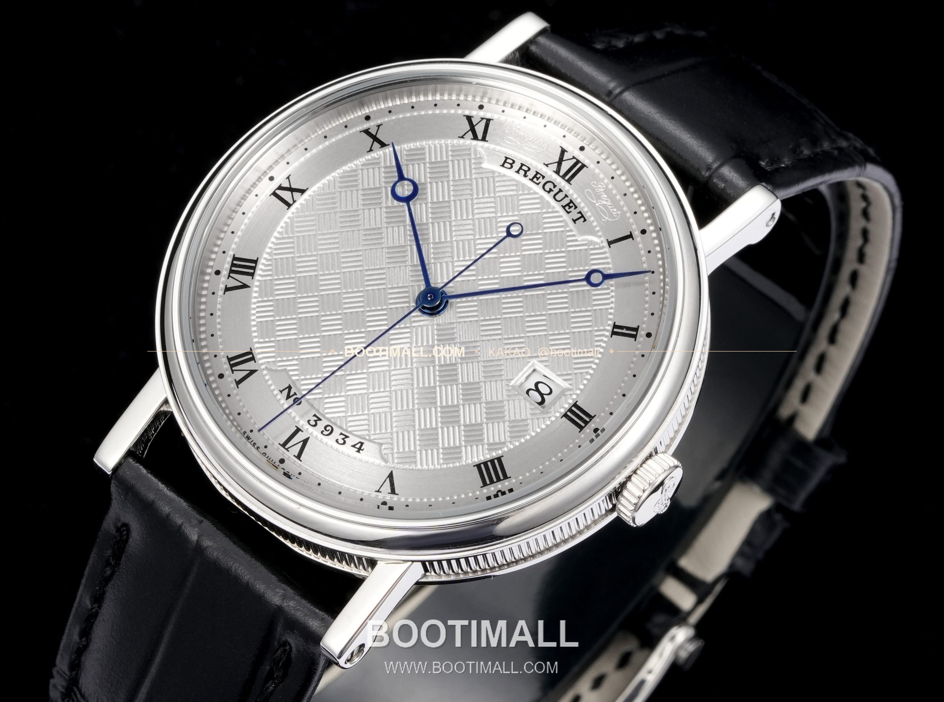 브레게 클래식 5177 스틸 에나멜 다이얼 오토매틱 Breguet Classique 5177 Steel Enamel Dial Automatic 38mm 5