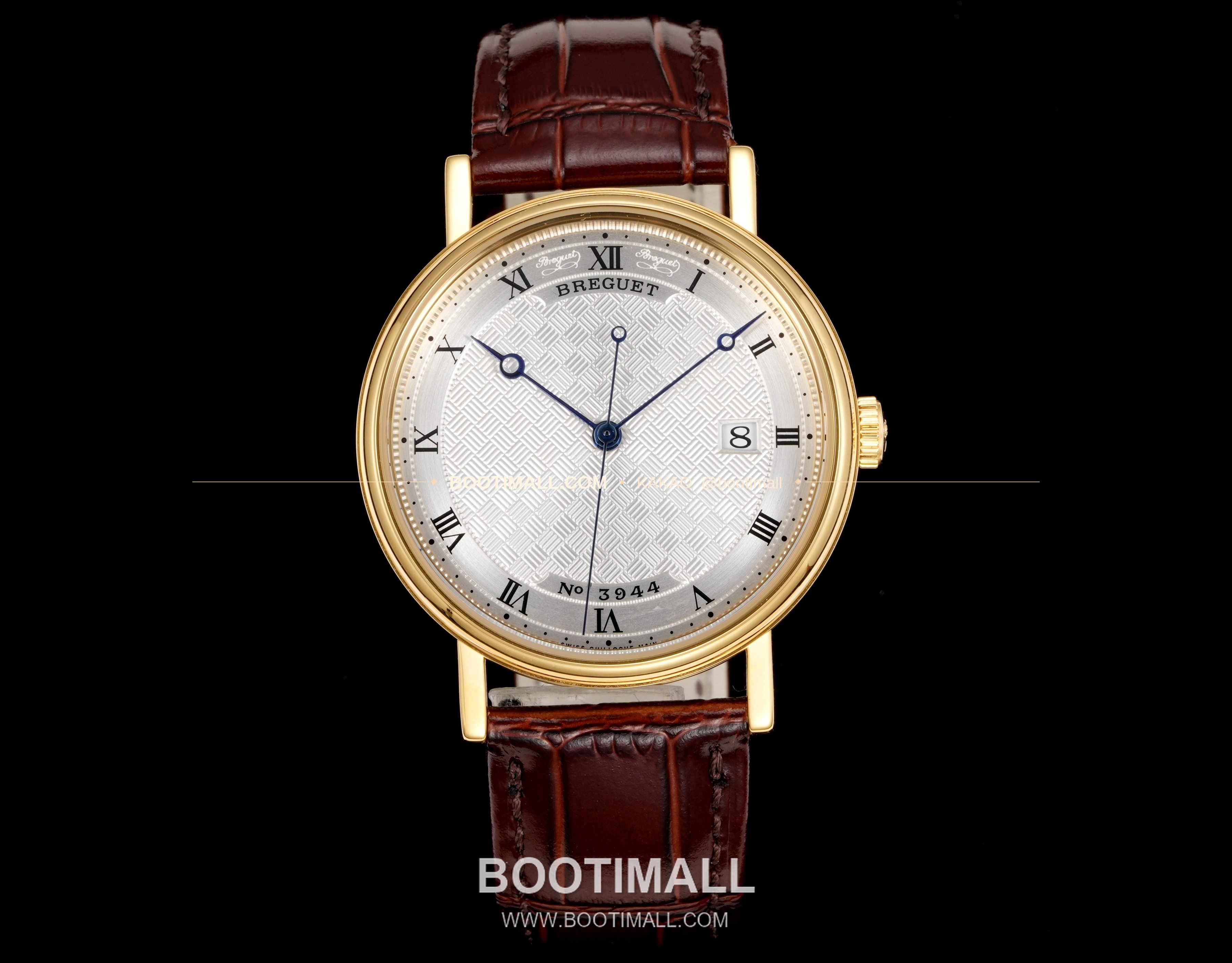 브레게 클래식 5177 스틸 에나멜 다이얼 오토매틱 Breguet Classique 5177 Steel Enamel Dial Automatic 38mm 3