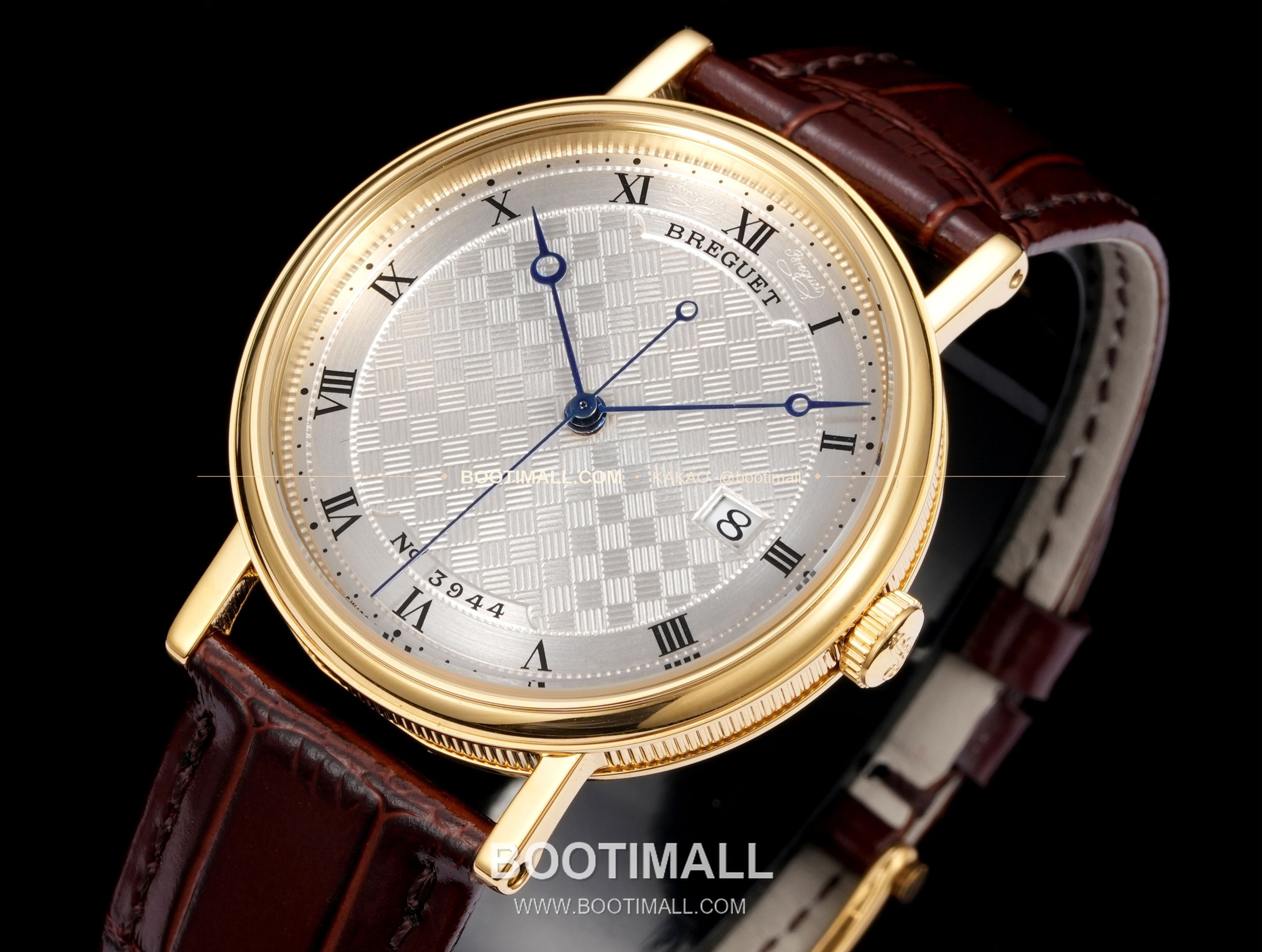 브레게 클래식 5177 스틸 에나멜 다이얼 오토매틱 Breguet Classique 5177 Steel Enamel Dial Automatic 38mm 6