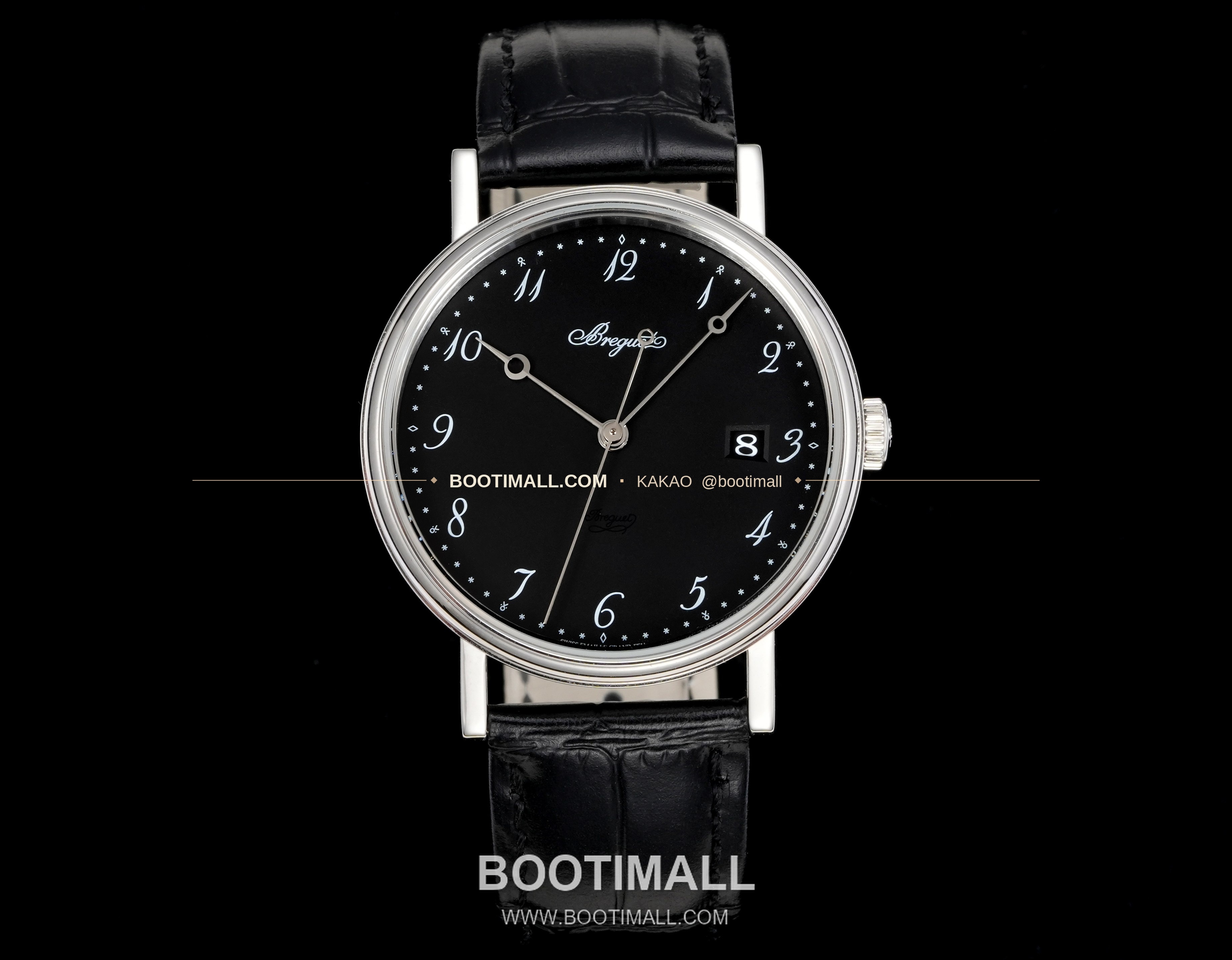 브레게 클래식 5177 에나멜 다이얼 블루핸즈 오토매틱 Breguet Classique 5177 Enamel Dial Blue Hands Automatic 38mm 2