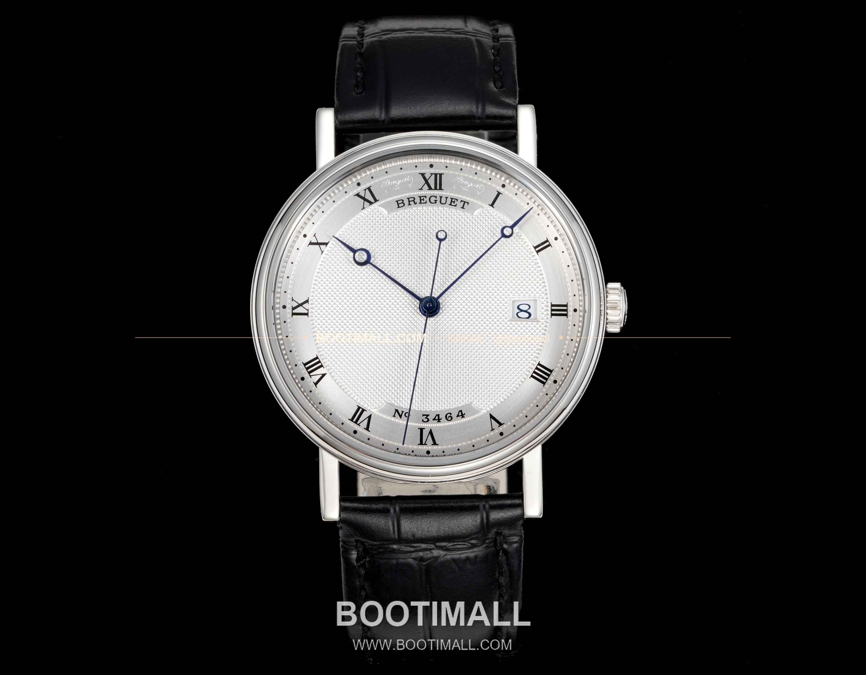 브레게 클래식 5177 에나멜 다이얼 블루핸즈 오토매틱 Breguet Classique 5177 Enamel Dial Blue Hands Automatic 38mm 3