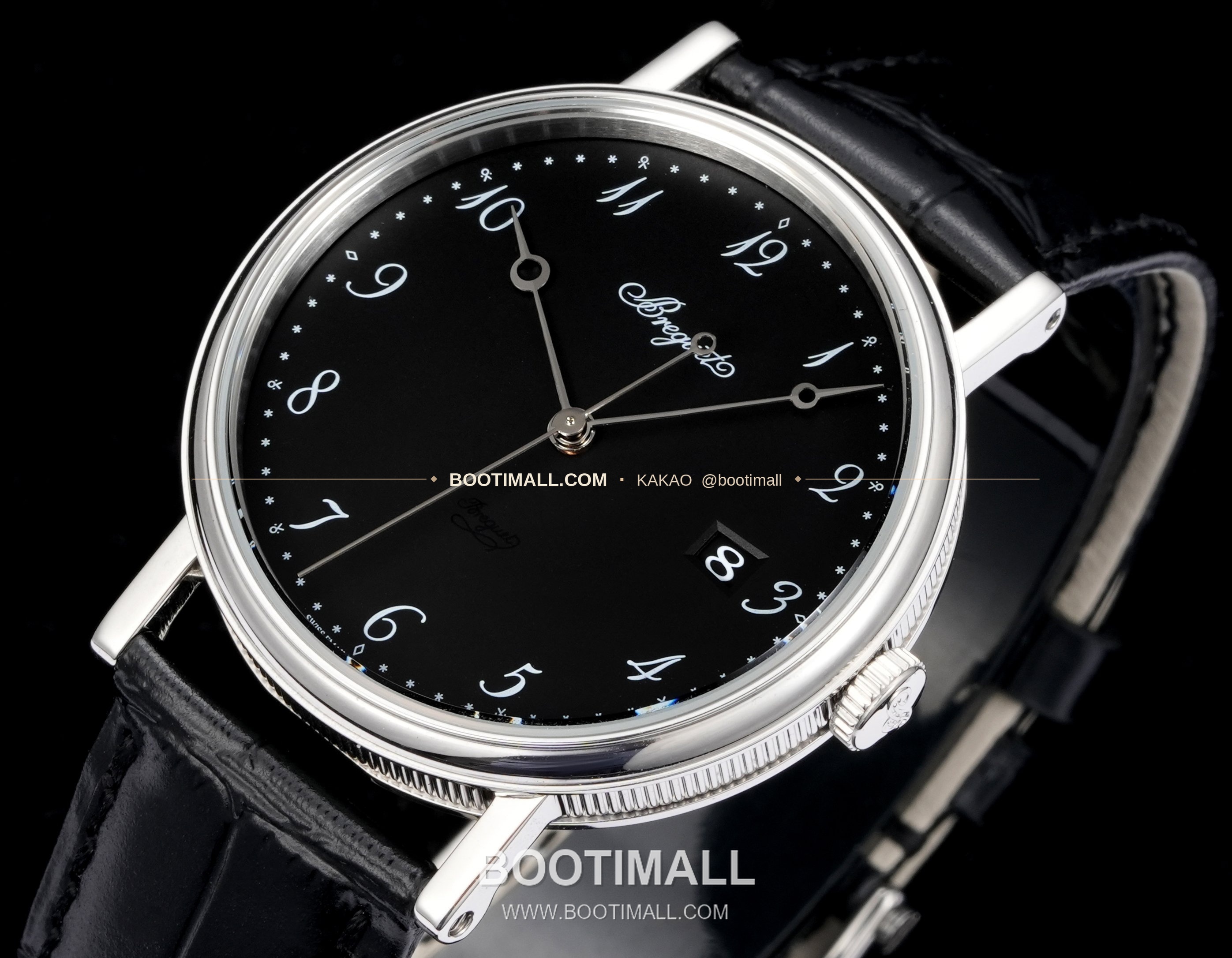 브레게 클래식 5177 에나멜 다이얼 블루핸즈 오토매틱 Breguet Classique 5177 Enamel Dial Blue Hands Automatic 38mm 5