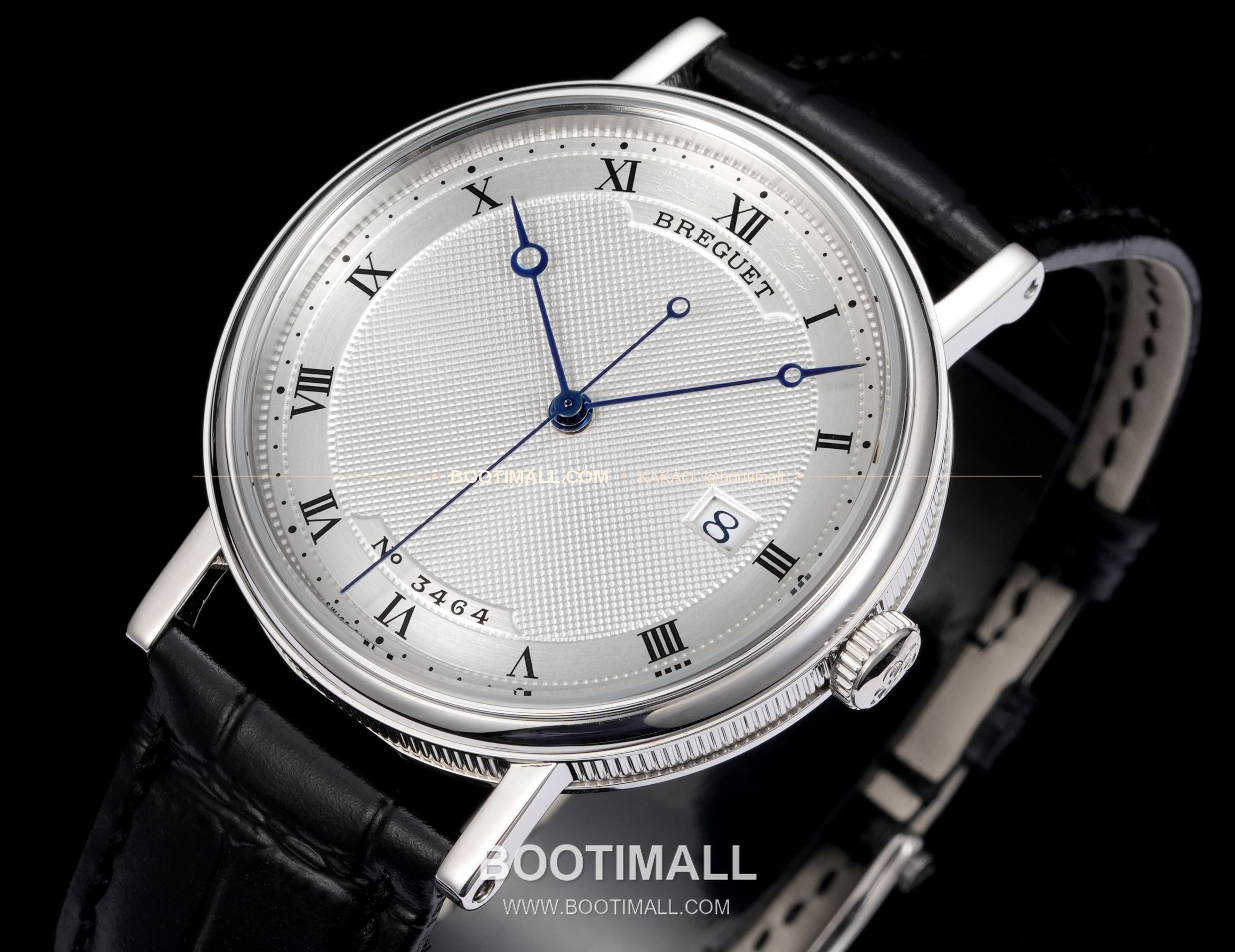 브레게 클래식 5177 에나멜 다이얼 블루핸즈 오토매틱 Breguet Classique 5177 Enamel Dial Blue Hands Automatic 38mm 6