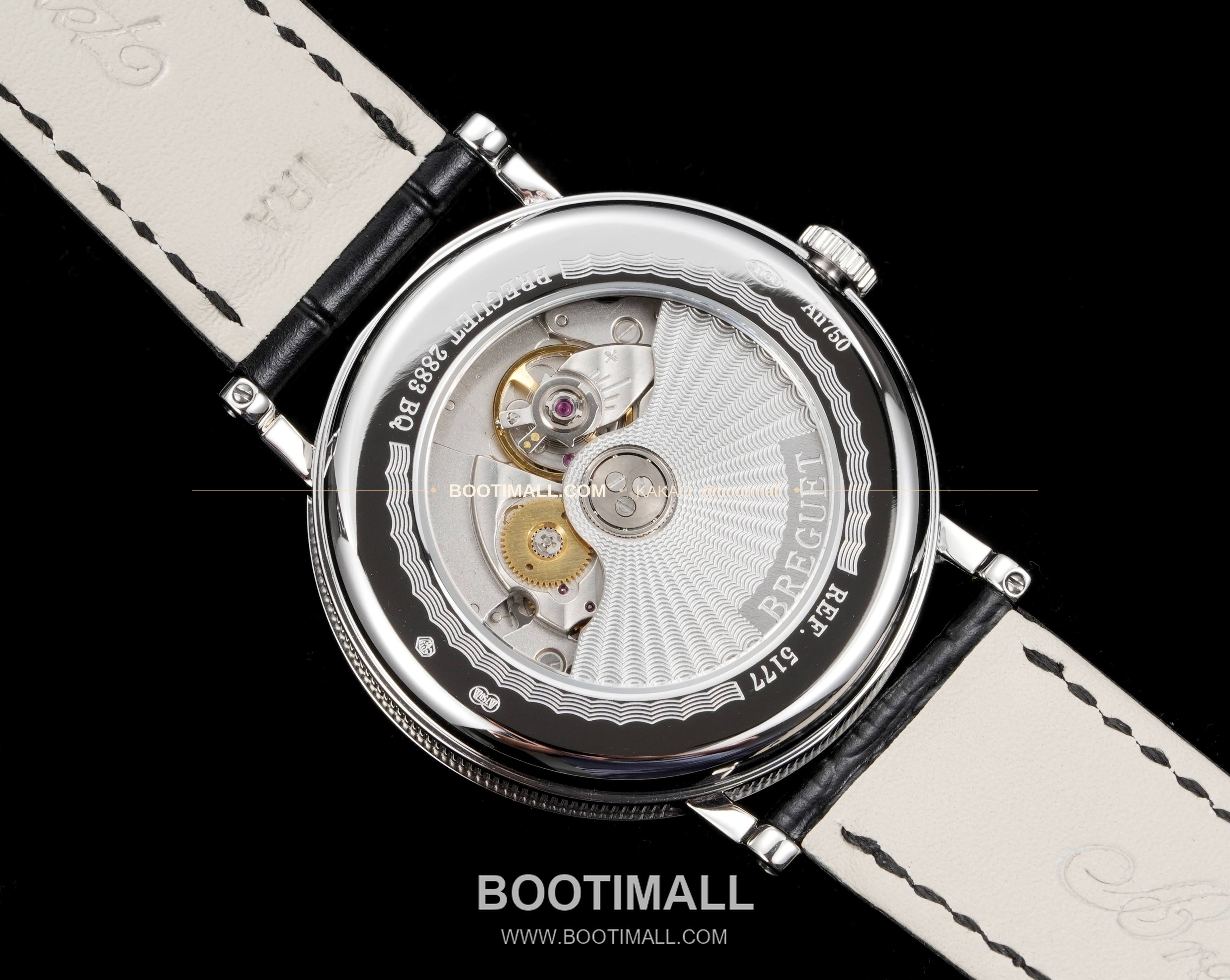 브레게 클래식 5177 에나멜 다이얼 블루핸즈 오토매틱 Breguet Classique 5177 Enamel Dial Blue Hands Automatic 38mm 8