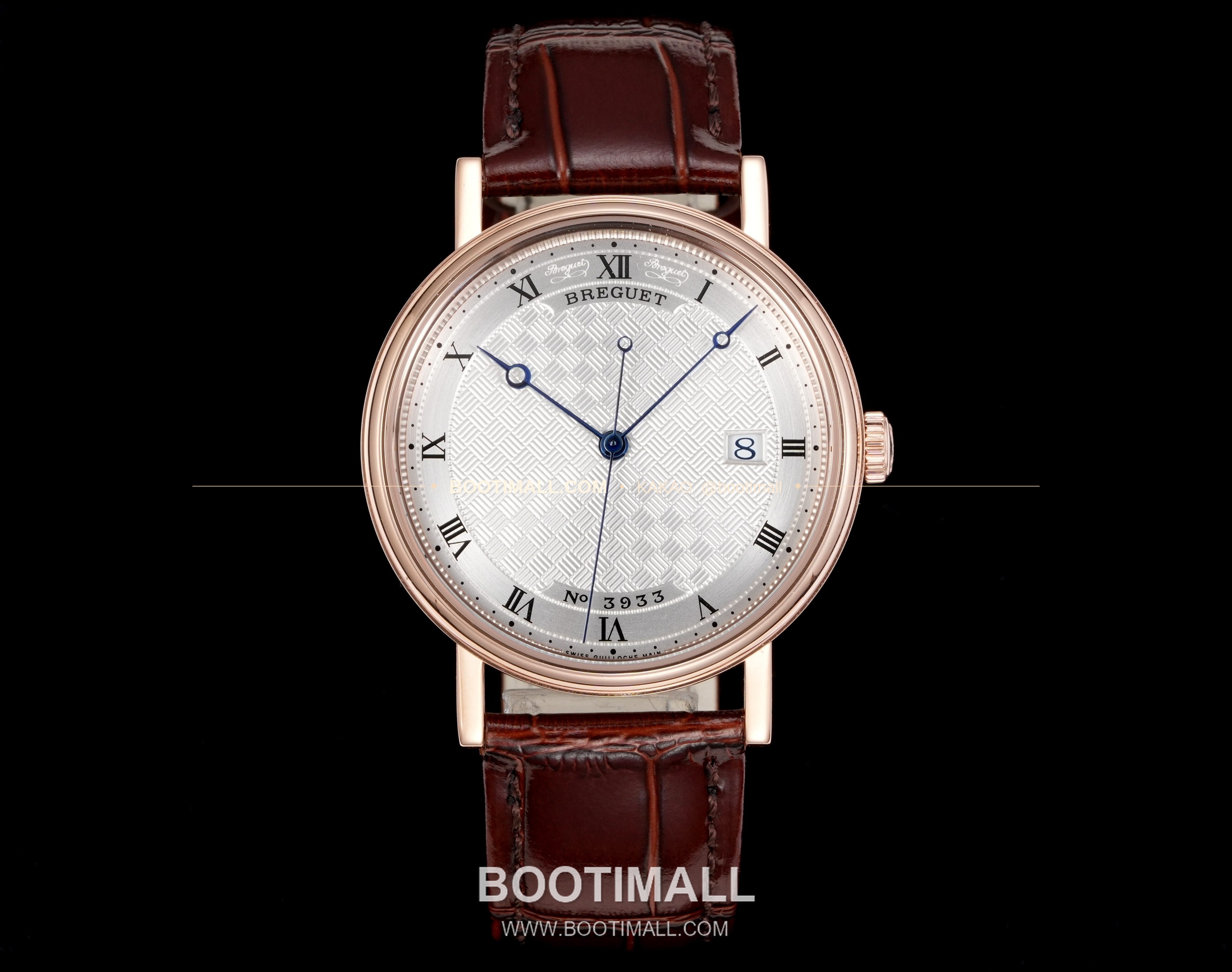 브레게 클래식 5177 에나멜 다이얼 블루핸즈 오토매틱 Breguet Classique 5177 Enamel Dial Blue Hands Automatic 38mm 2