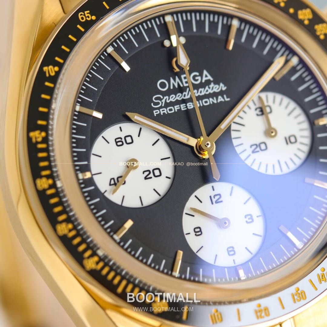 오메가 스피드마스터 문워치 리버스 팬더 크로노그래프 매뉴얼 Omega Speedmaster Moonwatch Reverse Panda Chronograph Manual 42mm 5