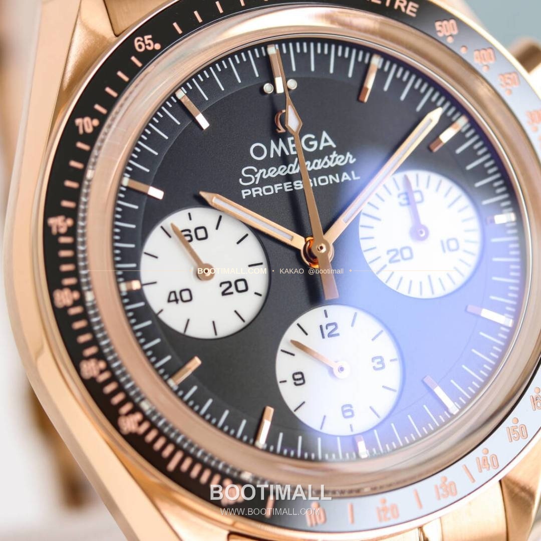오메가 스피드마스터 문워치 리버스 팬더 크로노그래프 매뉴얼 Omega Speedmaster Moonwatch Reverse Panda Chronograph Manual 42mm 5