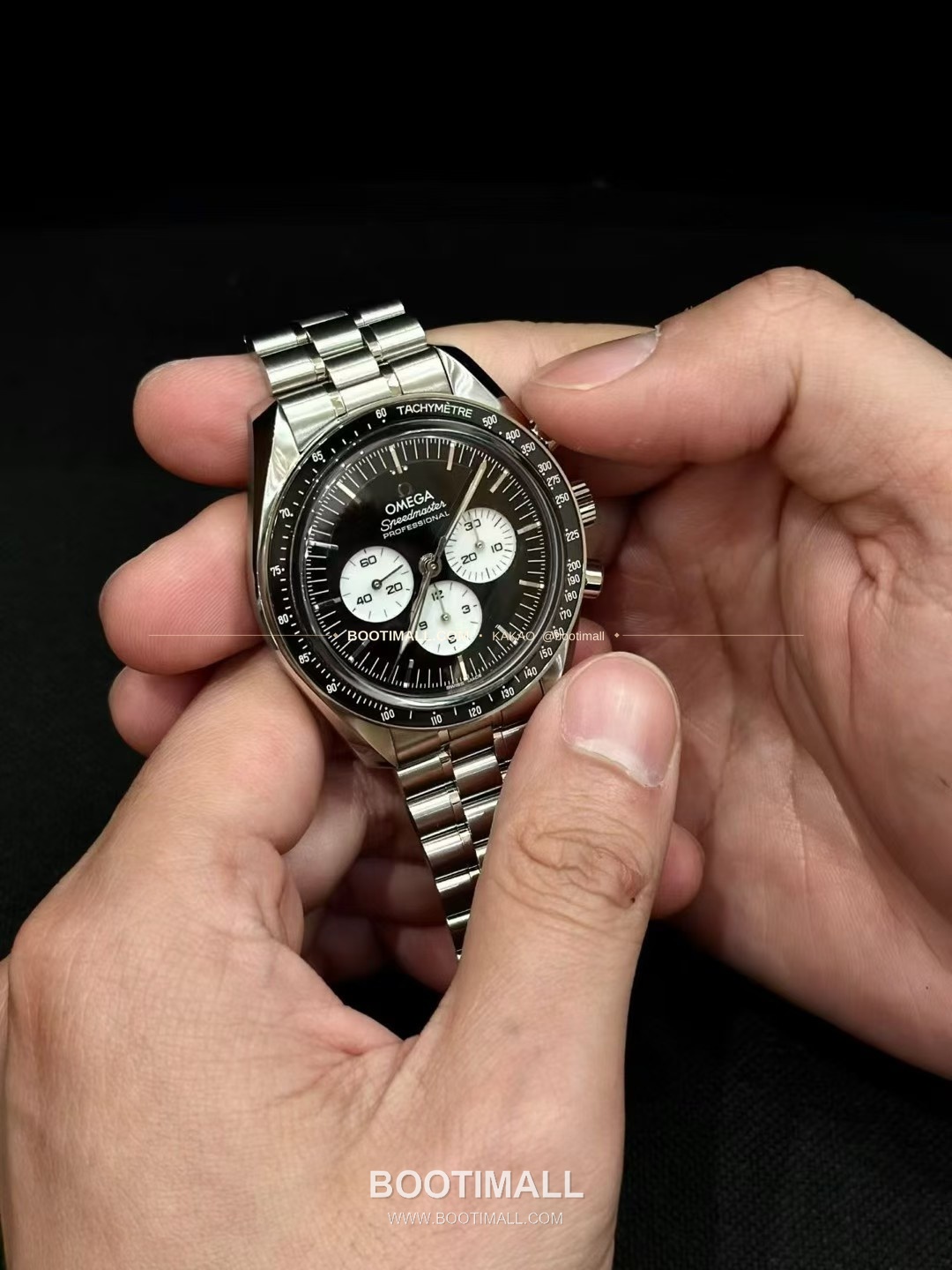 오메가 스피드마스터 문워치 리버스 팬더 크로노그래프 매뉴얼 Omega Speedmaster Moonwatch Reverse Panda Chronograph Manual 42mm 8
