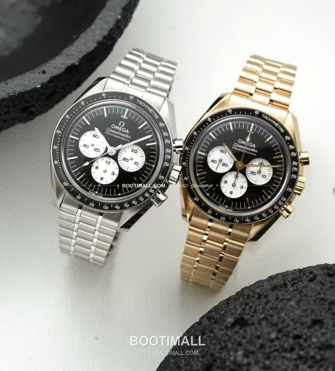 오메가 스피드마스터 문워치 리버스 팬더 크로노그래프 매뉴얼 Omega Speedmaster Moonwatch Reverse Panda Chronograph Manual 42mm 9