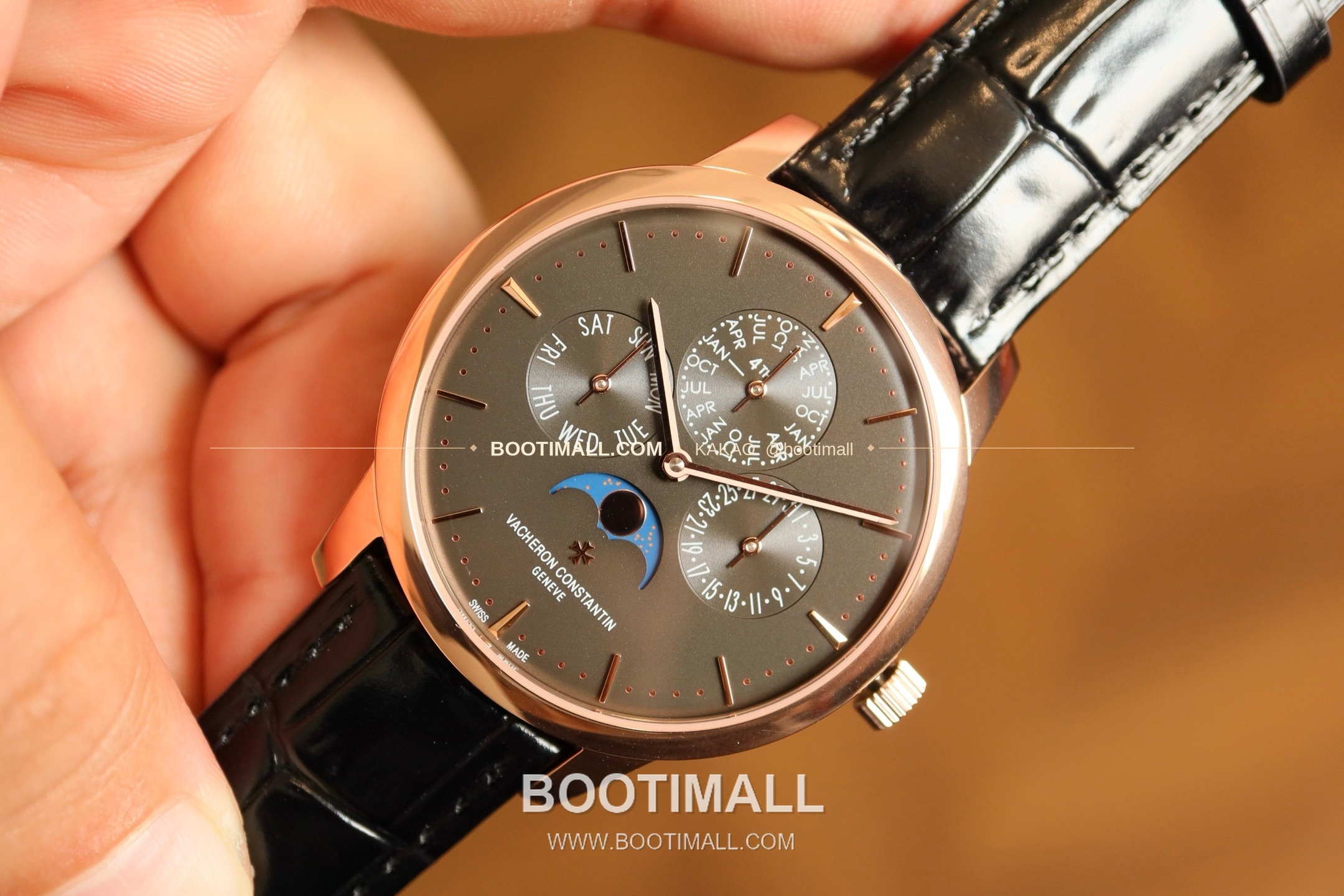 바쉐론콘스탄틴 패트리모니 퍼페추얼 캘린더 스틸 울트라씬 오토매틱 Vacheron Constantin Patrimony Perpetual Calendar Ultra-Thin Automatic 43175 41mm 3