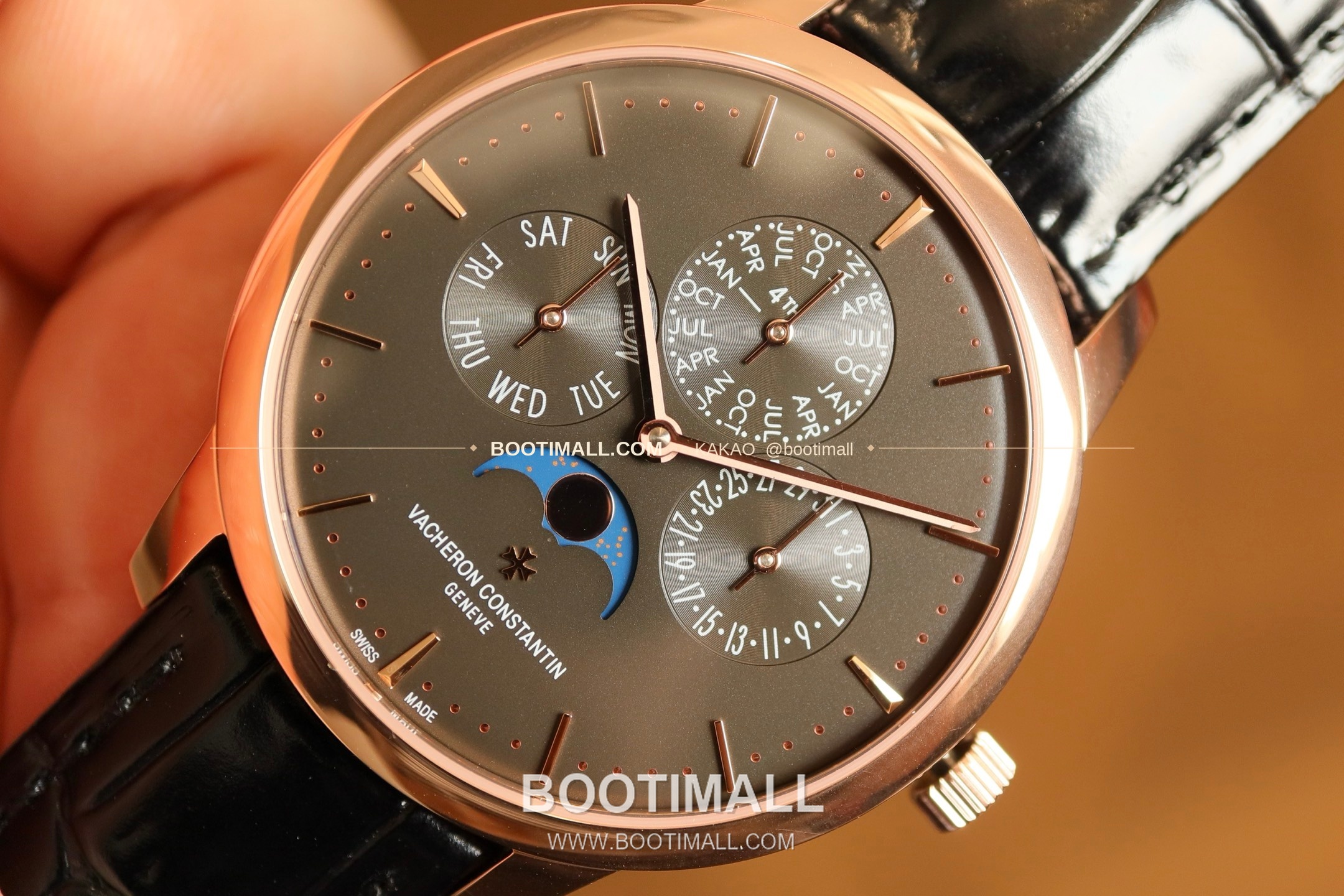 바쉐론콘스탄틴 패트리모니 퍼페추얼 캘린더 스틸 울트라씬 오토매틱 Vacheron Constantin Patrimony Perpetual Calendar Ultra-Thin Automatic 43175 41mm 5