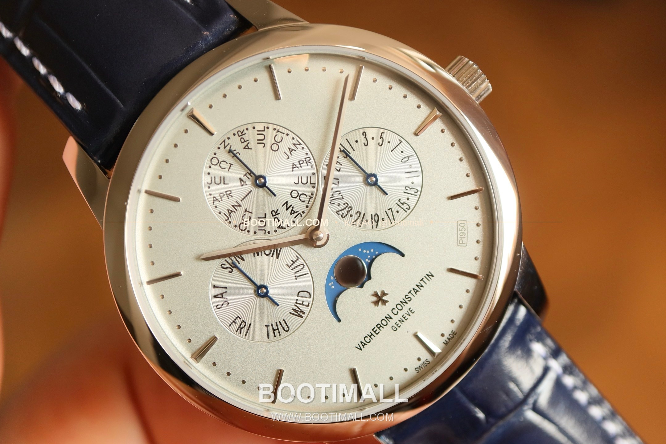 바쉐론콘스탄틴 패트리모니 퍼페추얼 캘린더 스틸 울트라씬 오토매틱 Vacheron Constantin Patrimony Perpetual Calendar Ultra-Thin Automatic 43175 41mm 4