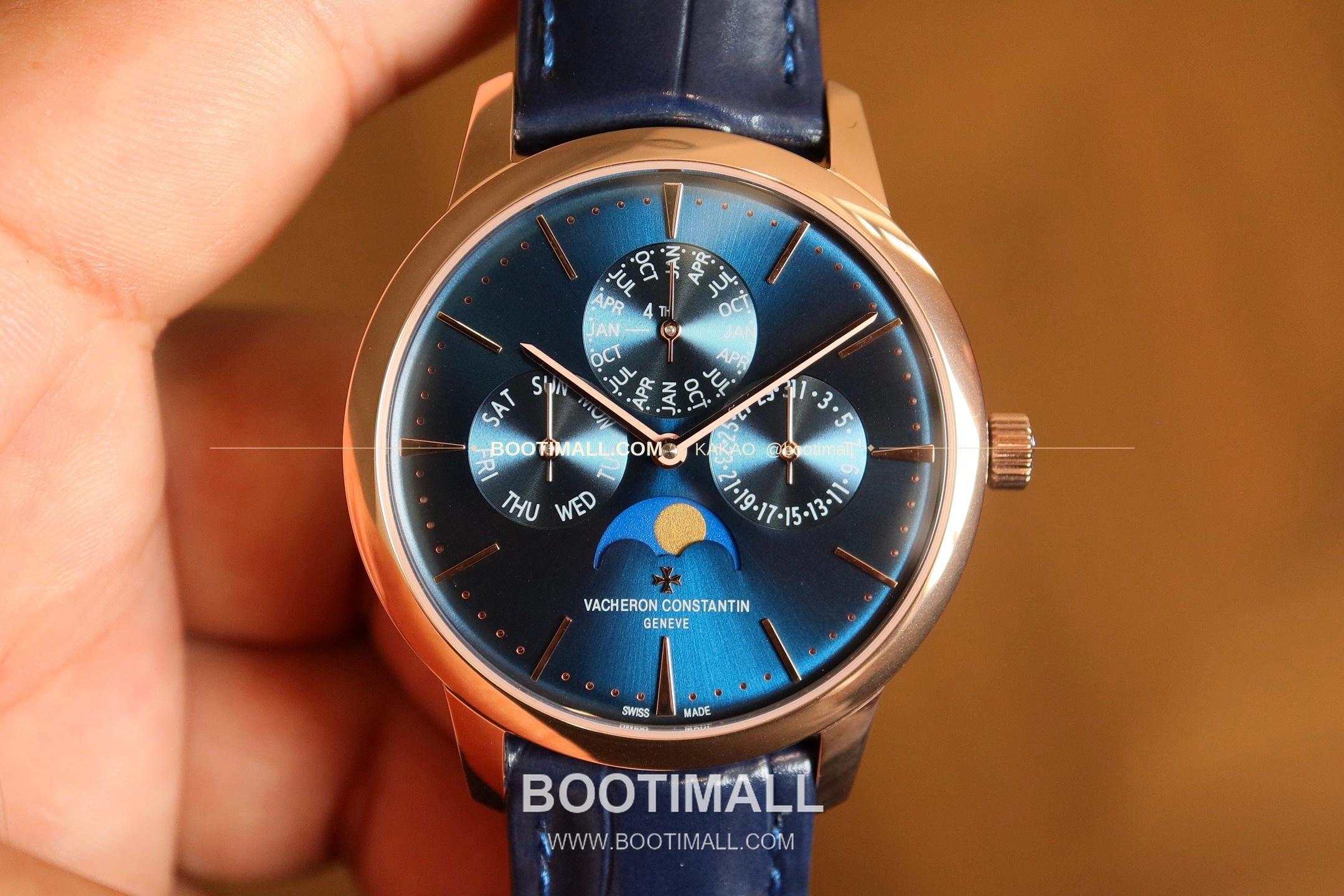 바쉐론콘스탄틴 패트리모니 퍼페추얼 캘린더 스틸 울트라씬 오토매틱 Vacheron Constantin Patrimony Perpetual Calendar Ultra-Thin Automatic 43175 41mm 1