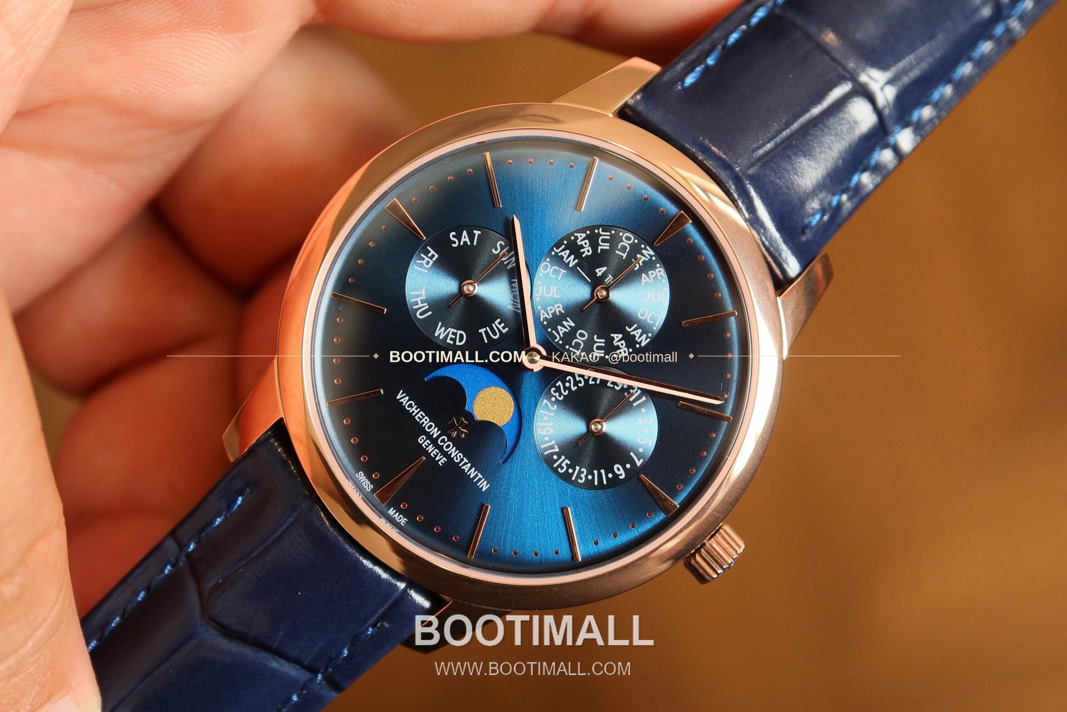 바쉐론콘스탄틴 패트리모니 퍼페추얼 캘린더 스틸 울트라씬 오토매틱 Vacheron Constantin Patrimony Perpetual Calendar Ultra-Thin Automatic 43175 41mm 3