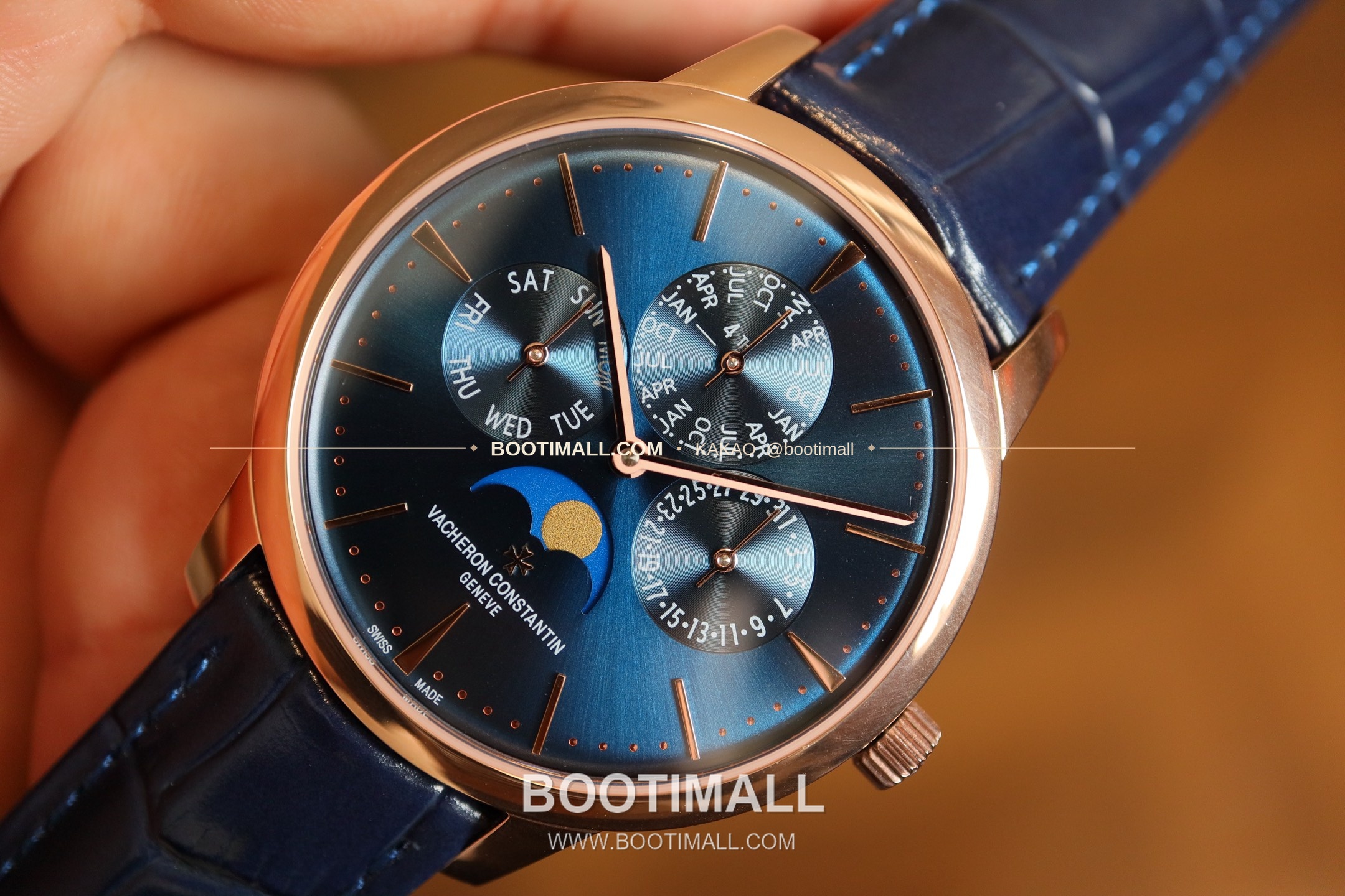 바쉐론콘스탄틴 패트리모니 퍼페추얼 캘린더 스틸 울트라씬 오토매틱 Vacheron Constantin Patrimony Perpetual Calendar Ultra-Thin Automatic 43175 41mm 5