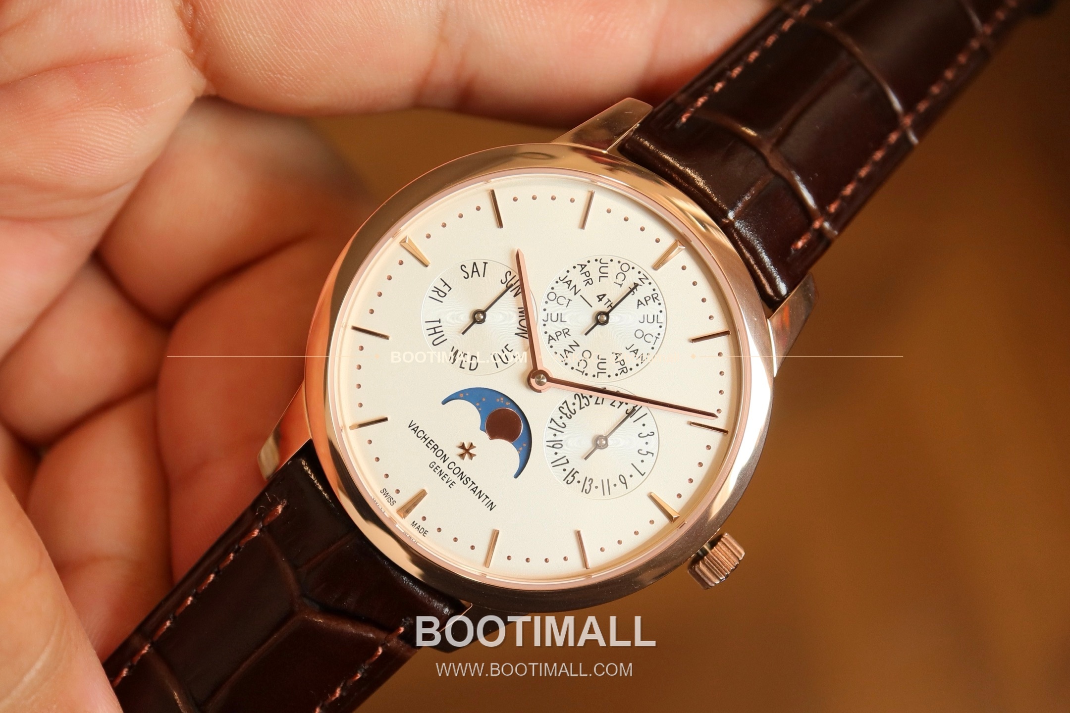 바쉐론콘스탄틴 패트리모니 퍼페추얼 캘린더 스틸 울트라씬 오토매틱 Vacheron Constantin Patrimony Perpetual Calendar Ultra-Thin Automatic 43175 41mm 3