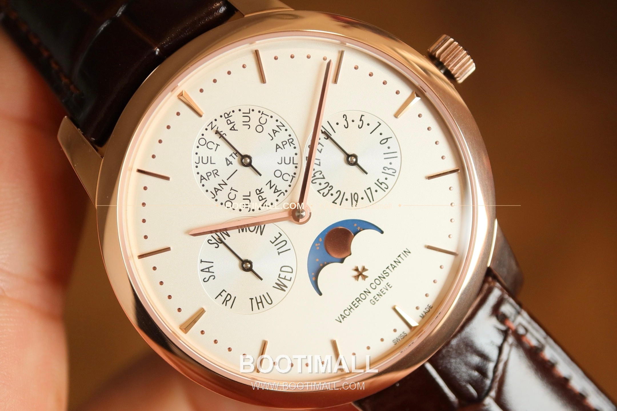 바쉐론콘스탄틴 패트리모니 퍼페추얼 캘린더 스틸 울트라씬 오토매틱 Vacheron Constantin Patrimony Perpetual Calendar Ultra-Thin Automatic 43175 41mm 4