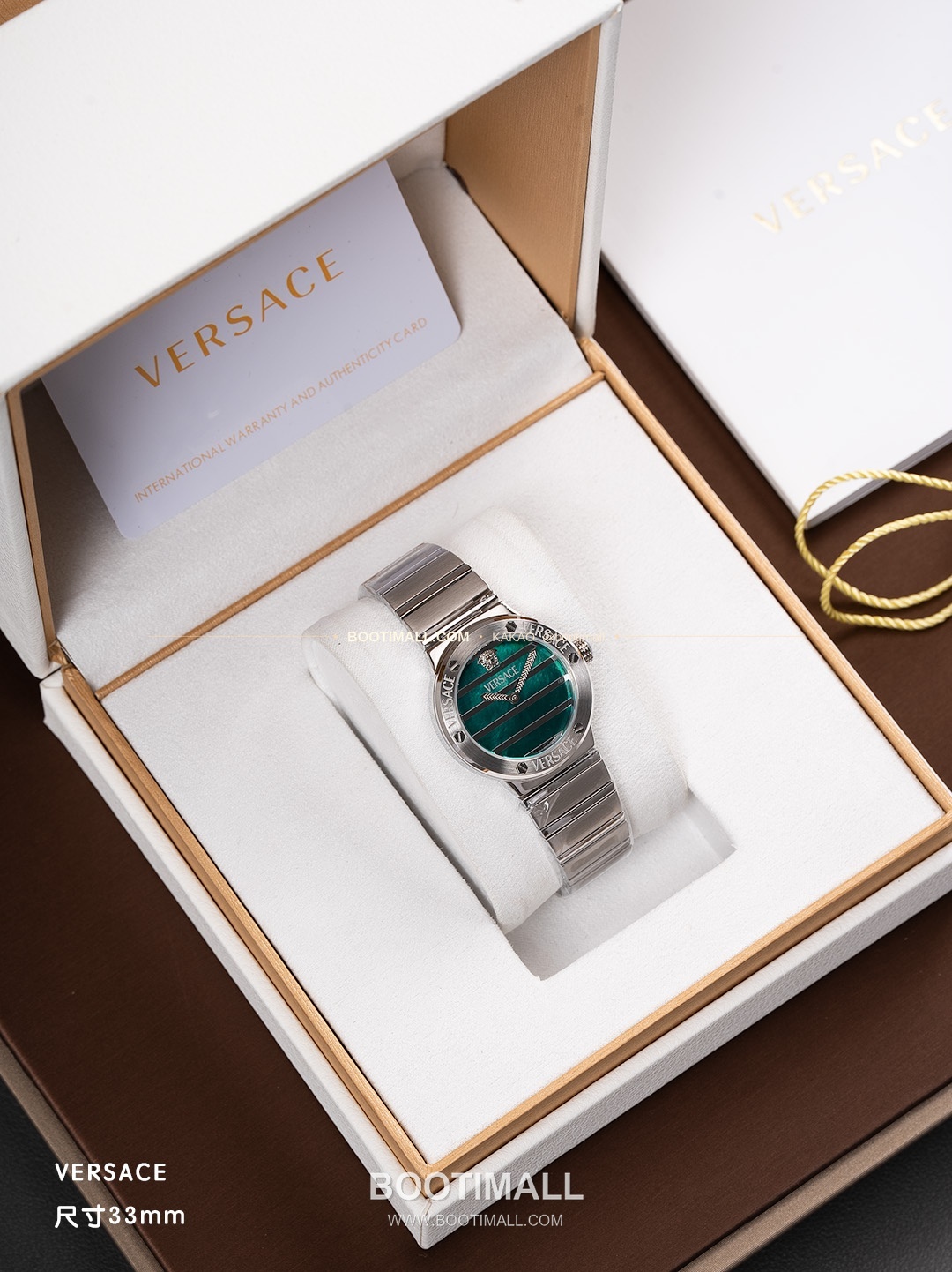 베르사체 그레카 로고 자개 다이얼 쿼츠 Versace Greca Logo Mother of Pearl Dial Quartz 33mm 3