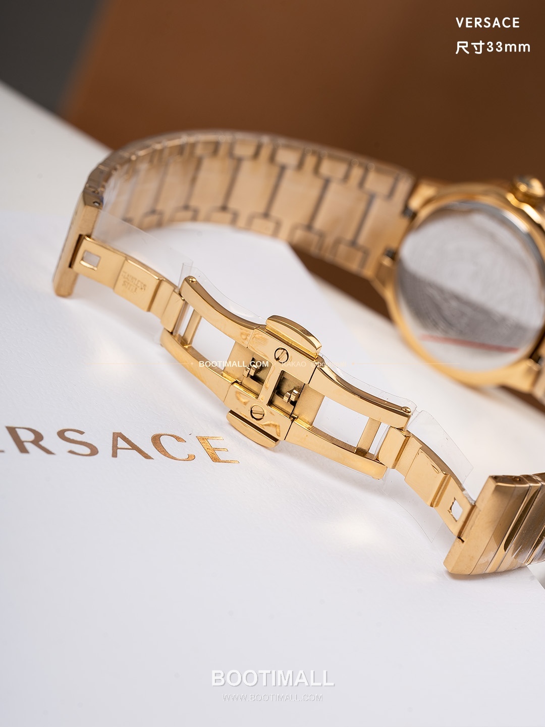 베르사체 그레카 로고 자개 다이얼 쿼츠 Versace Greca Logo Mother of Pearl Dial Quartz 33mm 9