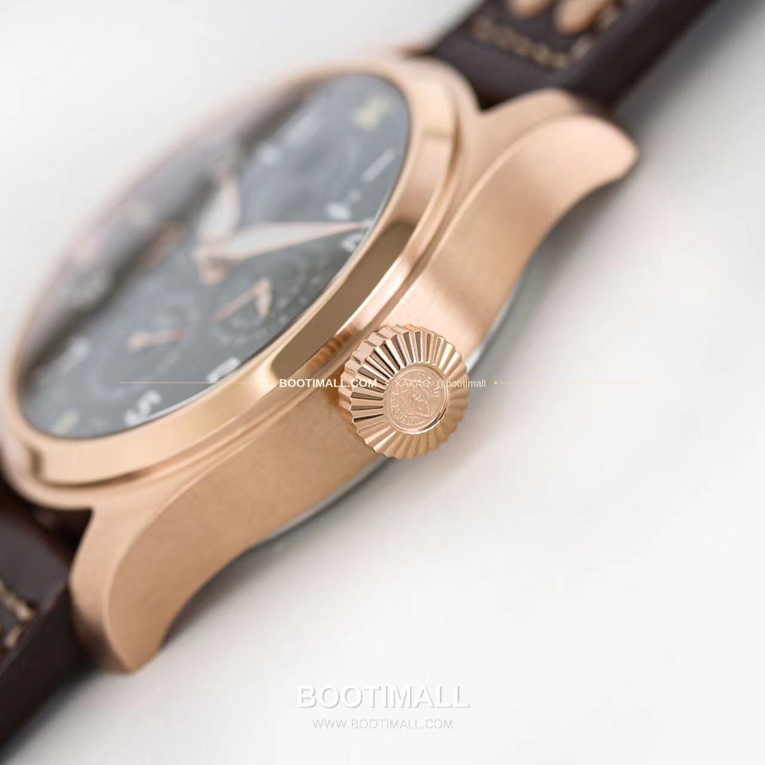 IWC 빅파일럿 퍼페추얼 캘린더 스틸 오토매틱 IWC Big Pilot Perpetual Calendar Steel Automatic IW503605 41mm 7