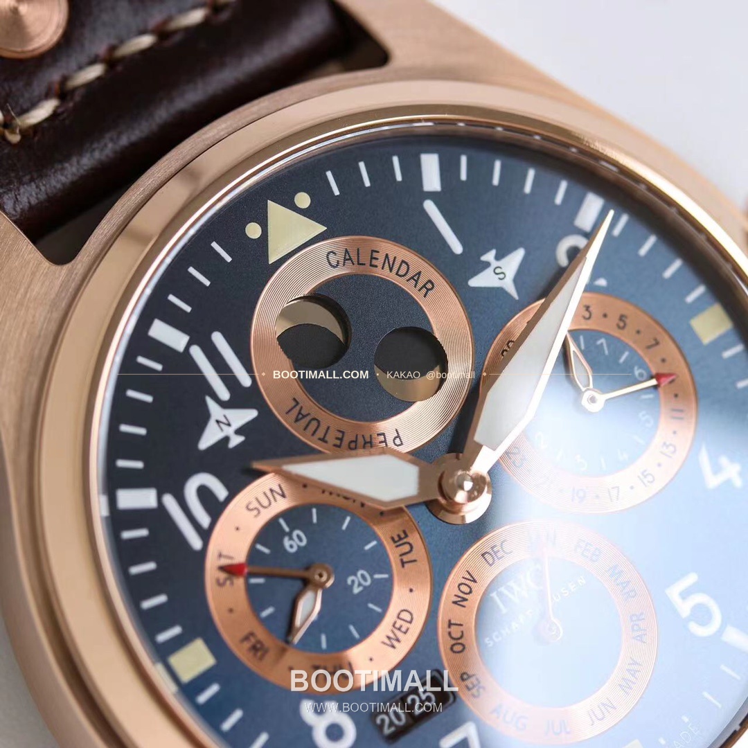 IWC 빅파일럿 퍼페추얼 캘린더 스틸 오토매틱 IWC Big Pilot Perpetual Calendar Steel Automatic IW503605 41mm 5