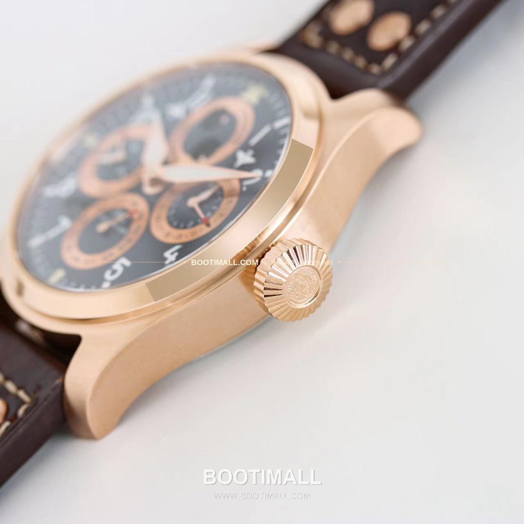 IWC 빅파일럿 퍼페추얼 캘린더 스틸 오토매틱 IWC Big Pilot Perpetual Calendar Steel Automatic IW503605 41mm 6