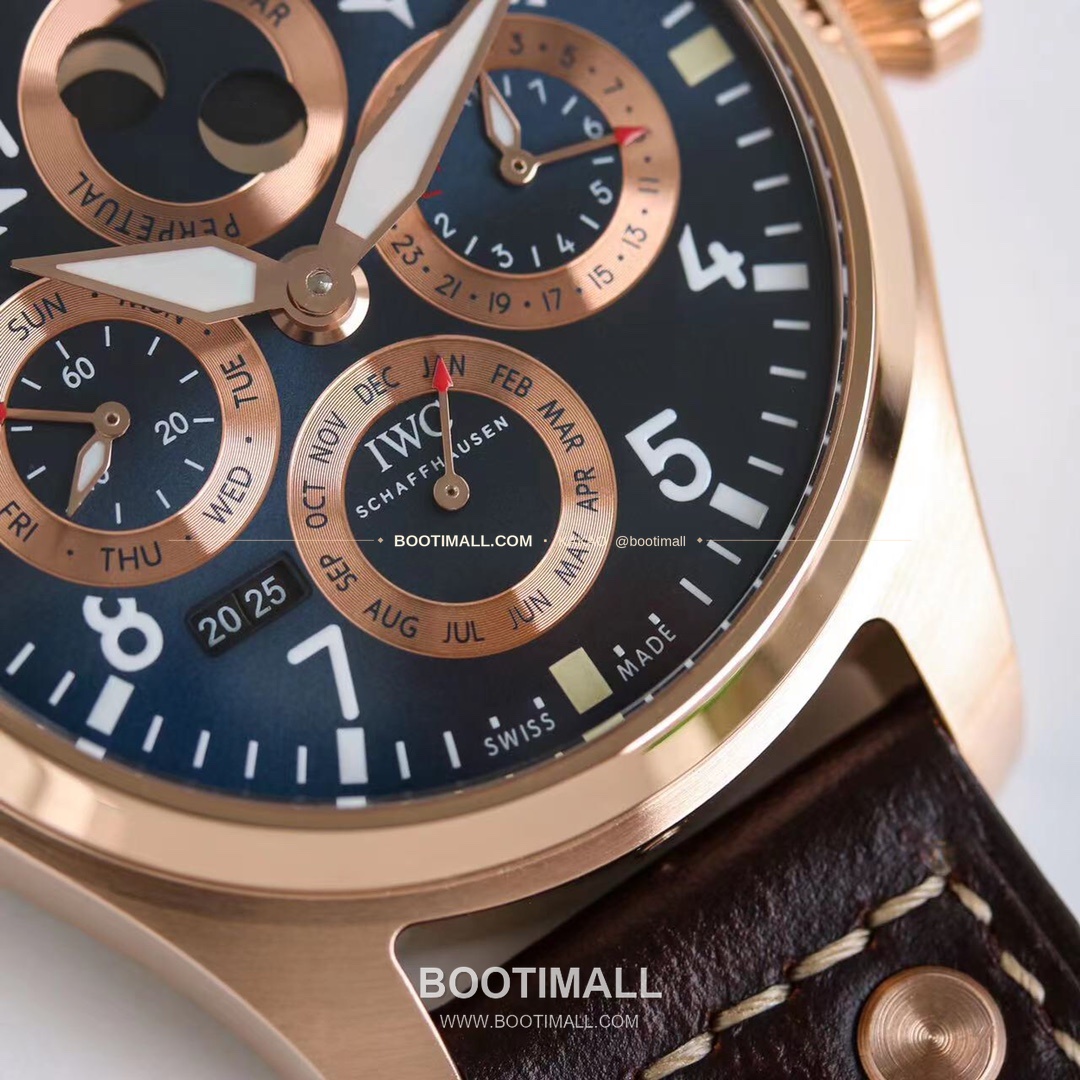 IWC 빅파일럿 퍼페추얼 캘린더 스틸 오토매틱 IWC Big Pilot Perpetual Calendar Steel Automatic IW503605 41mm 7