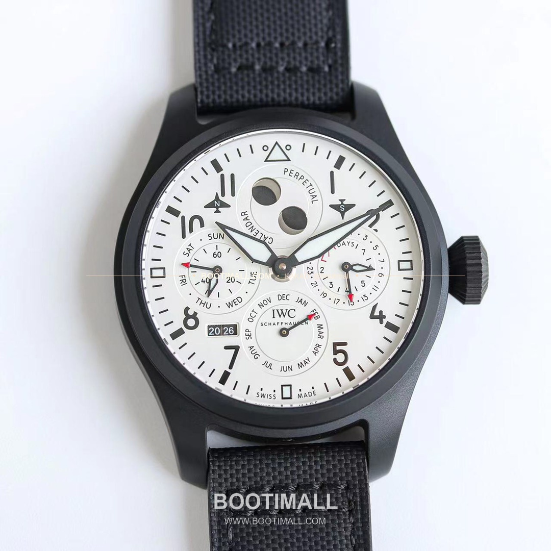 IWC 빅파일럿 퍼페추얼 캘린더 스틸 오토매틱 IWC Big Pilot Perpetual Calendar Steel Automatic IW503605 41mm 1