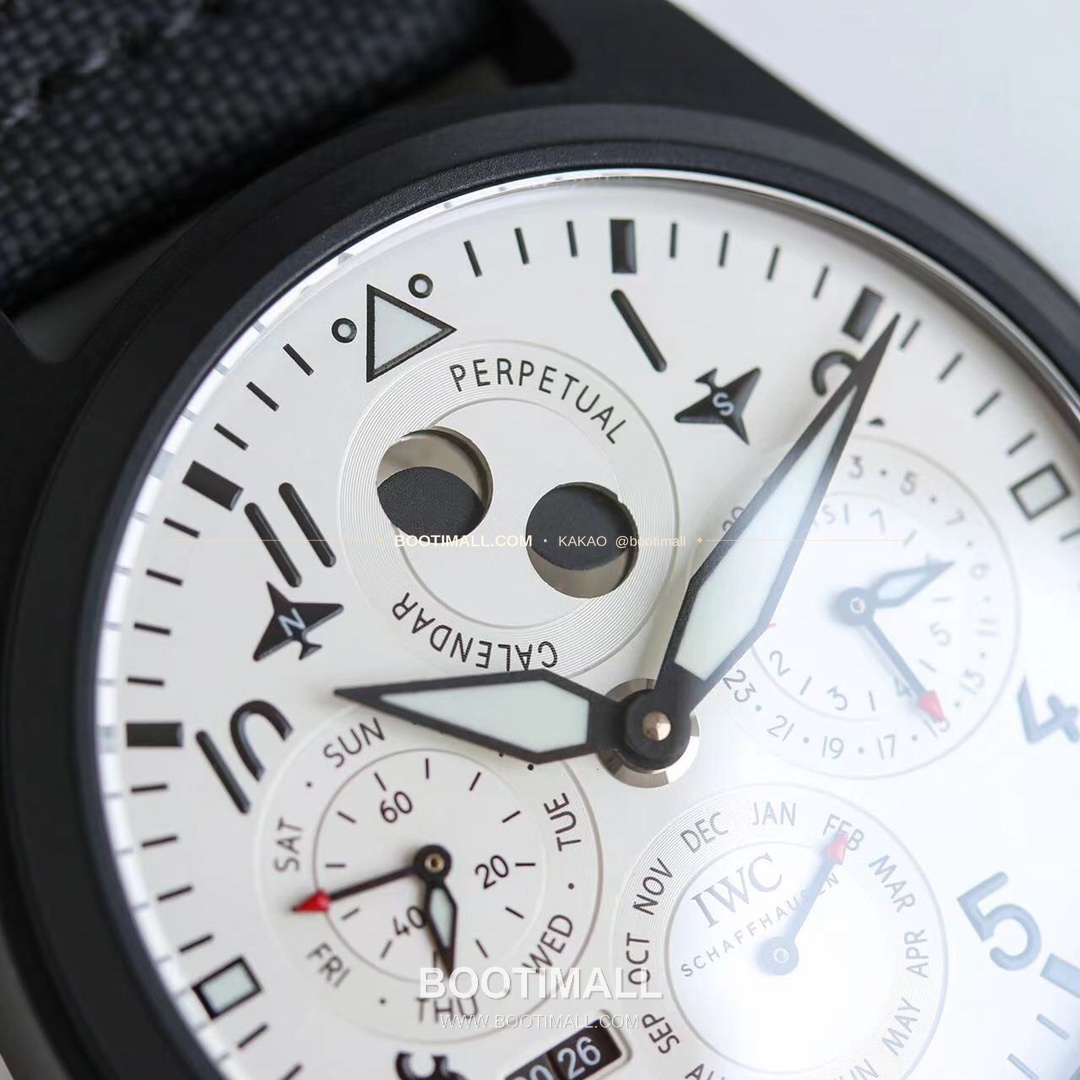 IWC 빅파일럿 퍼페추얼 캘린더 스틸 오토매틱 IWC Big Pilot Perpetual Calendar Steel Automatic IW503605 41mm 5