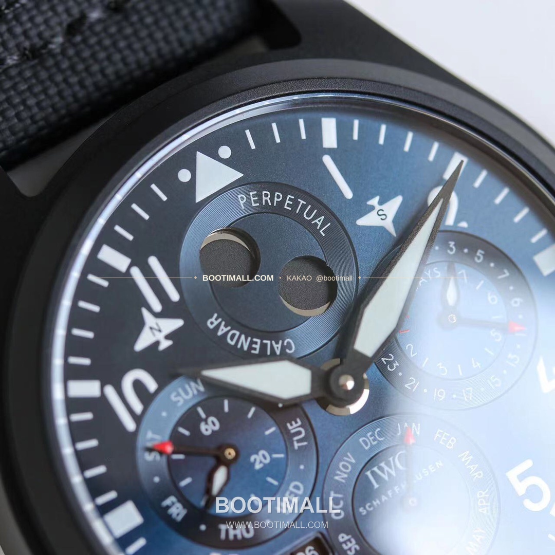 IWC 빅파일럿 퍼페추얼 캘린더 스틸 오토매틱 IWC Big Pilot Perpetual Calendar Steel Automatic IW503605 41mm 5
