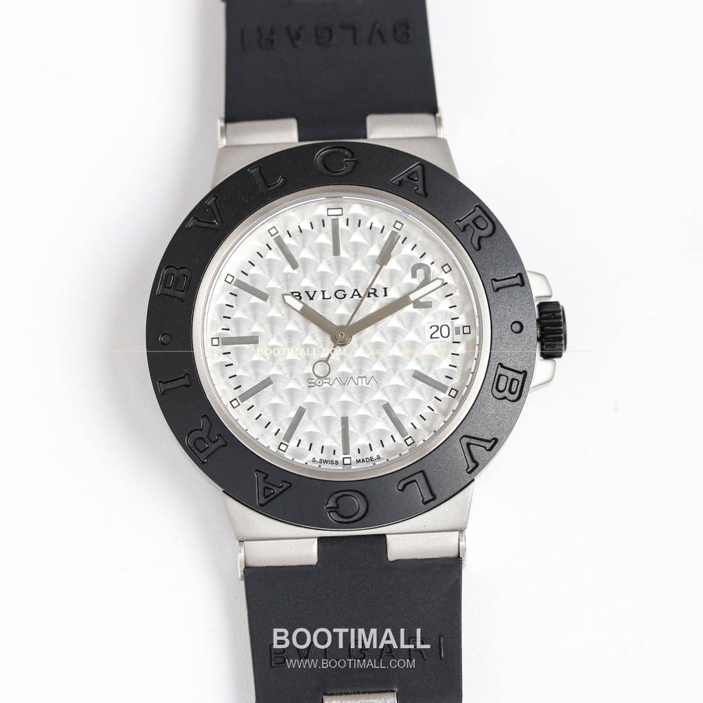 불가리 알루미늄 스티브 아오키 케이크 페이스 오토매틱 Bvlgari Aluminium Steve Aoki Cake Face Automatic 40mm 2