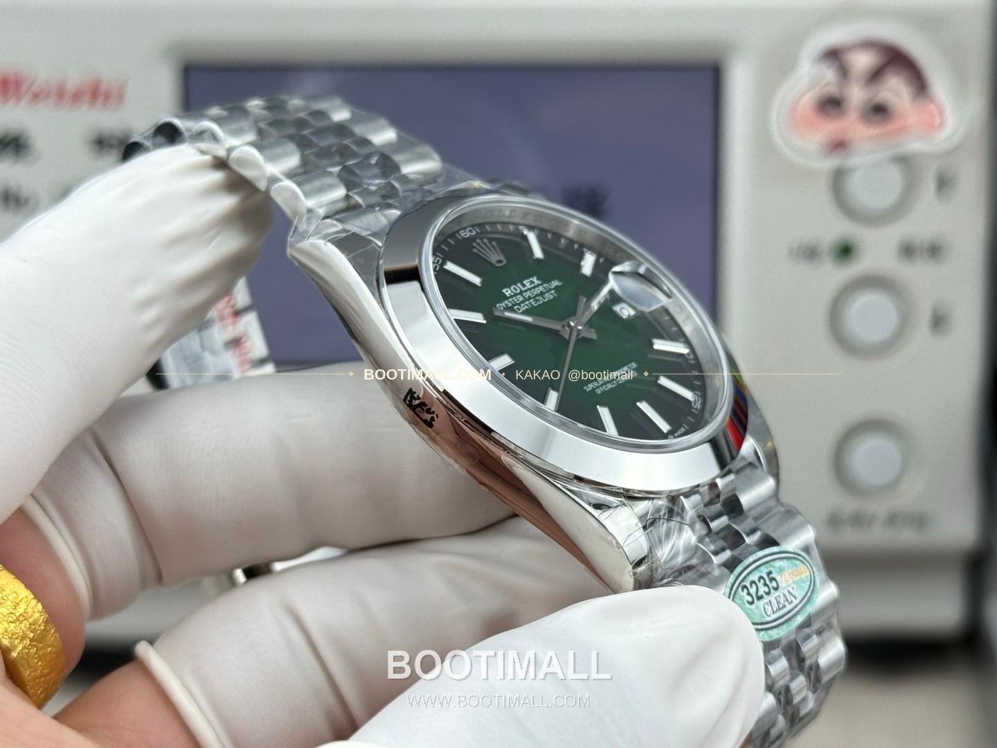 롤렉스 데이트저스트 그린 그라데이션 다이얼 오토매틱 Rolex Datejust Green Gradient Dial Automatic 41mm 6