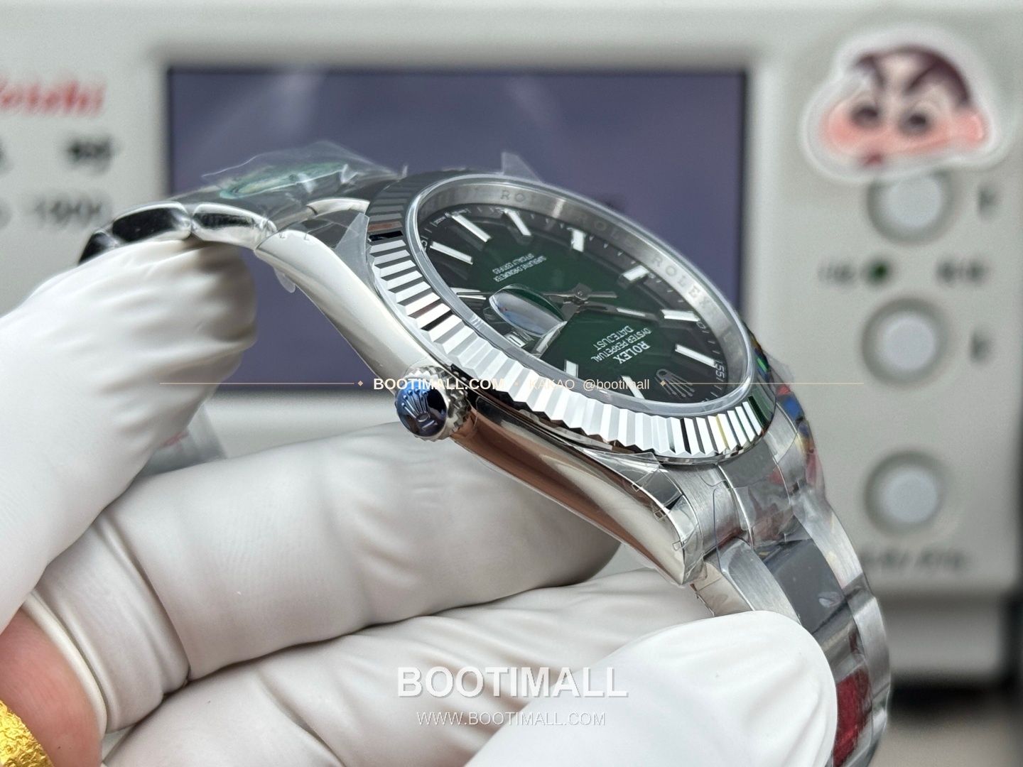 롤렉스 데이트저스트 그린 그라데이션 다이얼 오토매틱 Rolex Datejust Green Gradient Dial Automatic 41mm 7