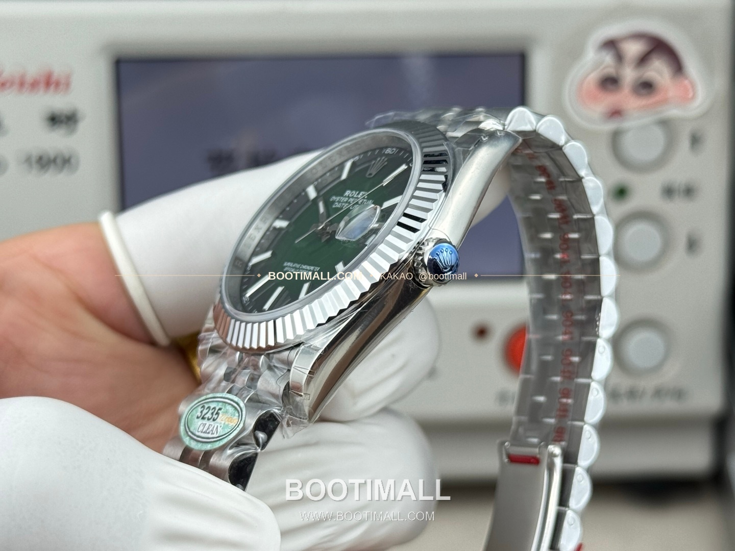 롤렉스 데이트저스트 그린 그라데이션 다이얼 오토매틱 Rolex Datejust Green Gradient Dial Automatic 41mm 7