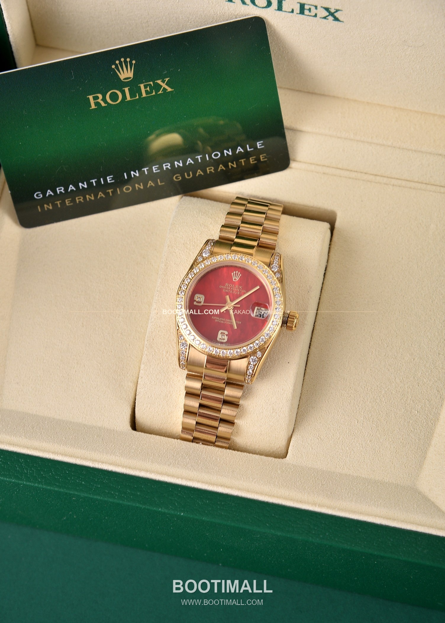 롤렉스 데이트저스트 31 자개 컬러 다이얼 다이아 세팅 오토매틱 Rolex Datejust 31 Mother of Pearl Dial Diamond Setting Automatic 31mm 2