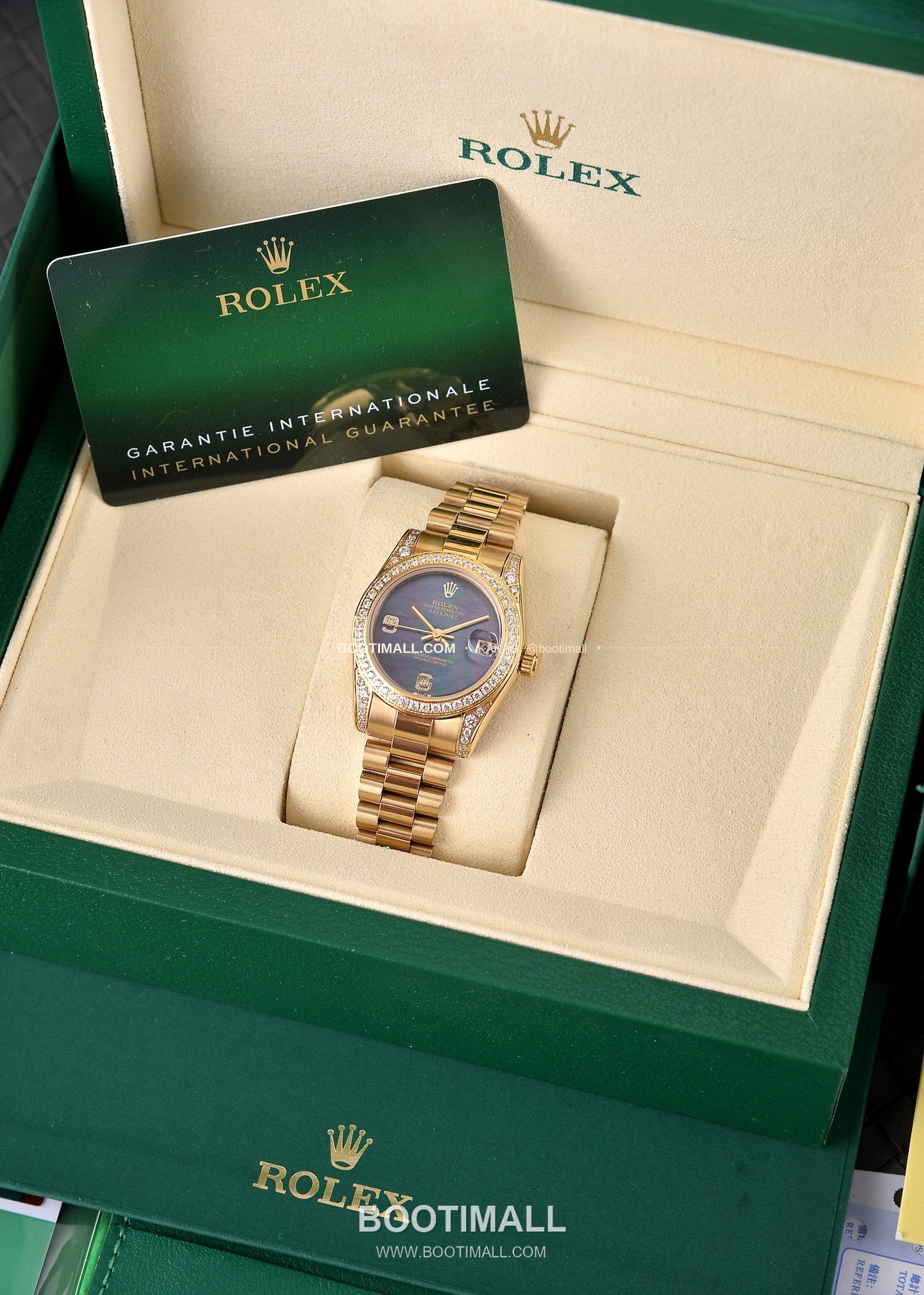 롤렉스 데이트저스트 31 자개 컬러 다이얼 다이아 세팅 오토매틱 Rolex Datejust 31 Mother of Pearl Dial Diamond Setting Automatic 31mm 4