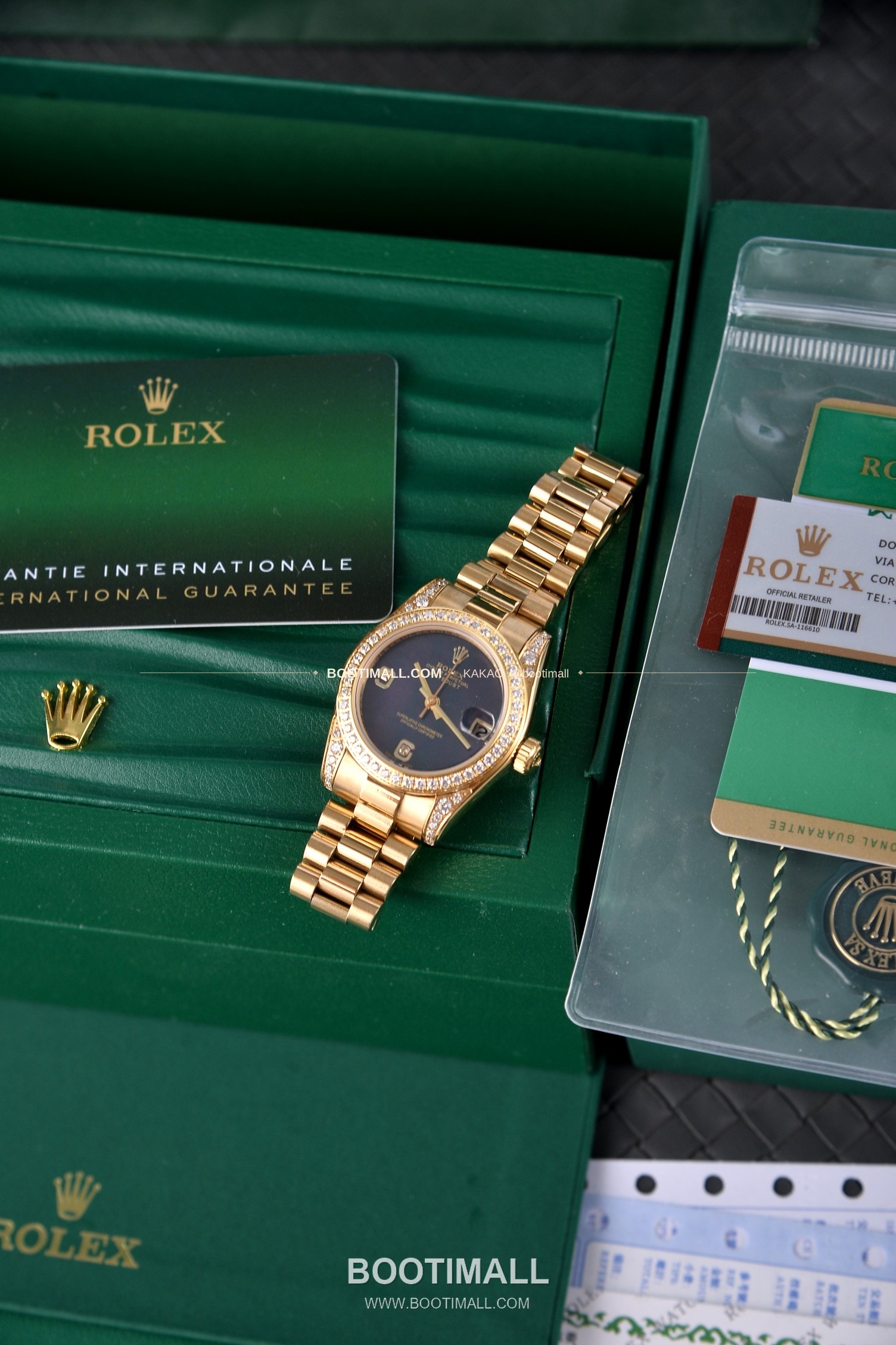 롤렉스 데이트저스트 31 자개 컬러 다이얼 다이아 세팅 오토매틱 Rolex Datejust 31 Mother of Pearl Dial Diamond Setting Automatic 31mm 5