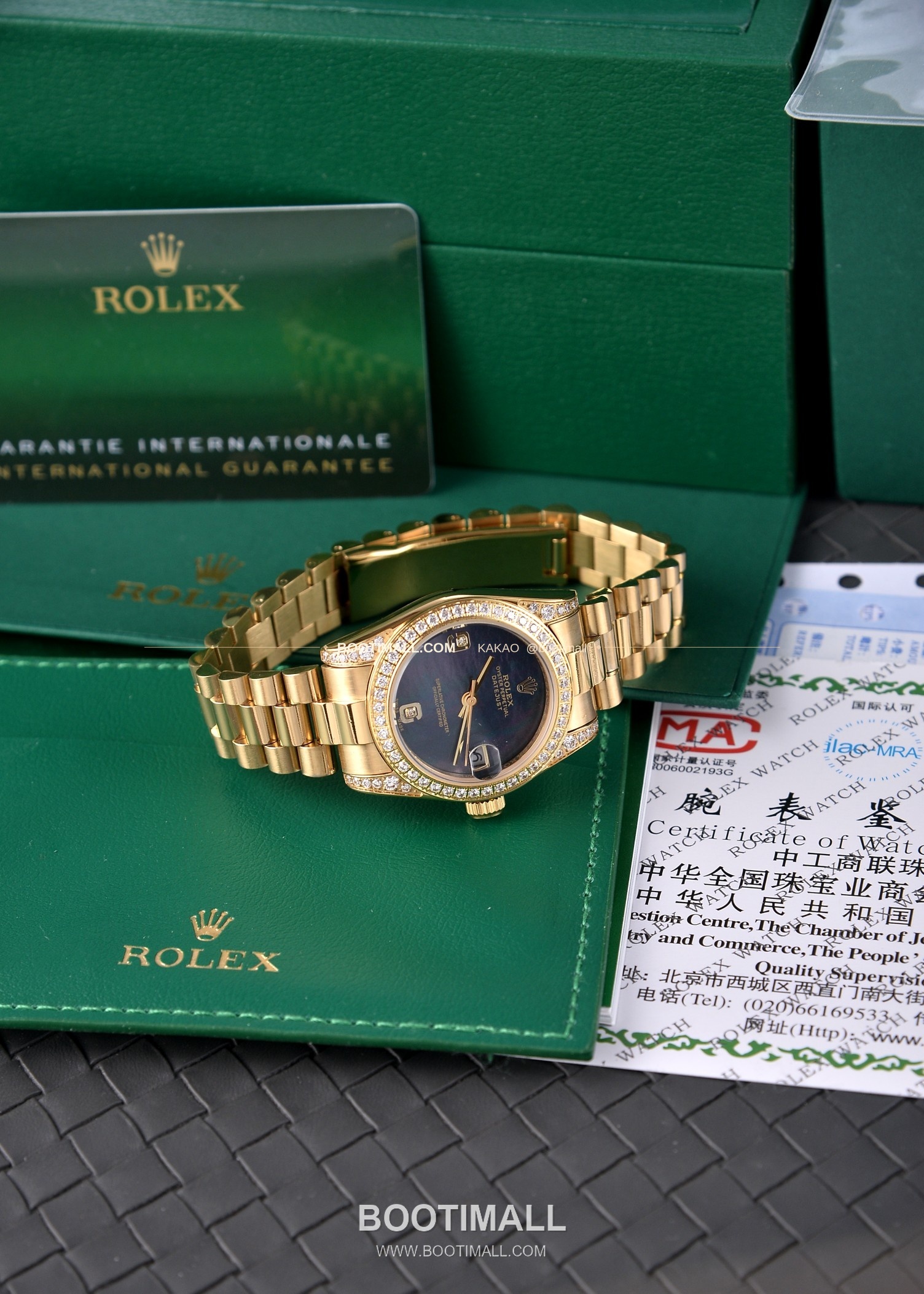 롤렉스 데이트저스트 31 자개 컬러 다이얼 다이아 세팅 오토매틱 Rolex Datejust 31 Mother of Pearl Dial Diamond Setting Automatic 31mm 6