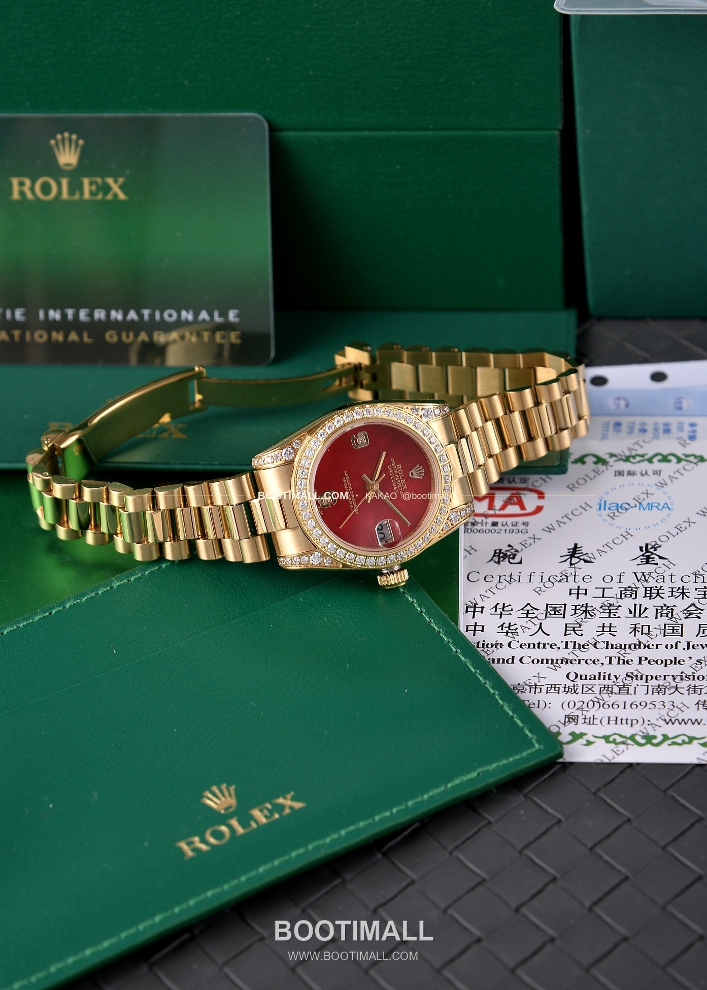 롤렉스 데이트저스트 31 자개 컬러 다이얼 다이아 세팅 오토매틱 Rolex Datejust 31 Mother of Pearl Dial Diamond Setting Automatic 31mm 8