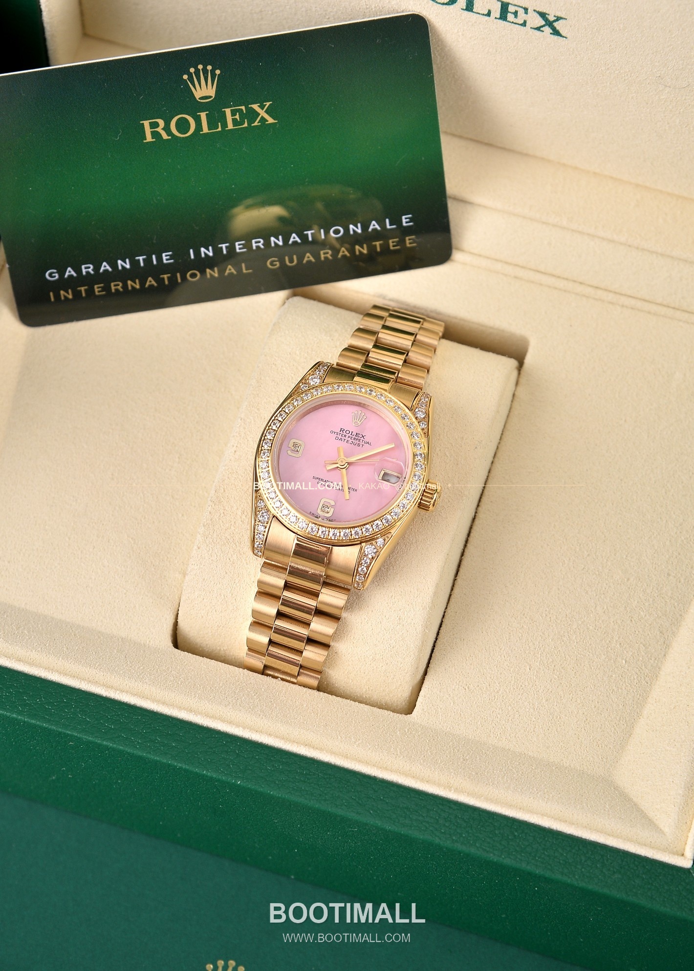 롤렉스 데이트저스트 31 자개 컬러 다이얼 다이아 세팅 오토매틱 Rolex Datejust 31 Mother of Pearl Dial Diamond Setting Automatic 31mm 2