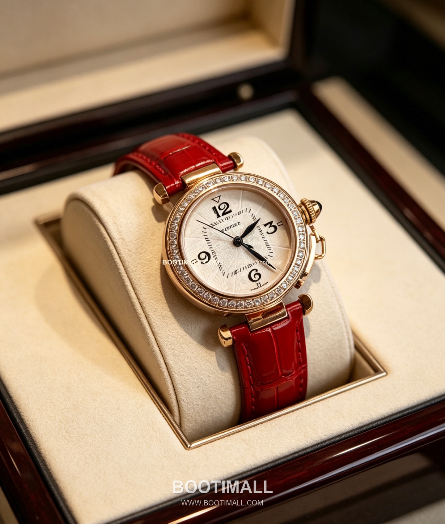 까르띠에 파샤 드 까르띠에 스틸 블루핸즈 쿼츠 Cartier Pasha de Cartier Steel Blue Hands Quartz 35mm 1