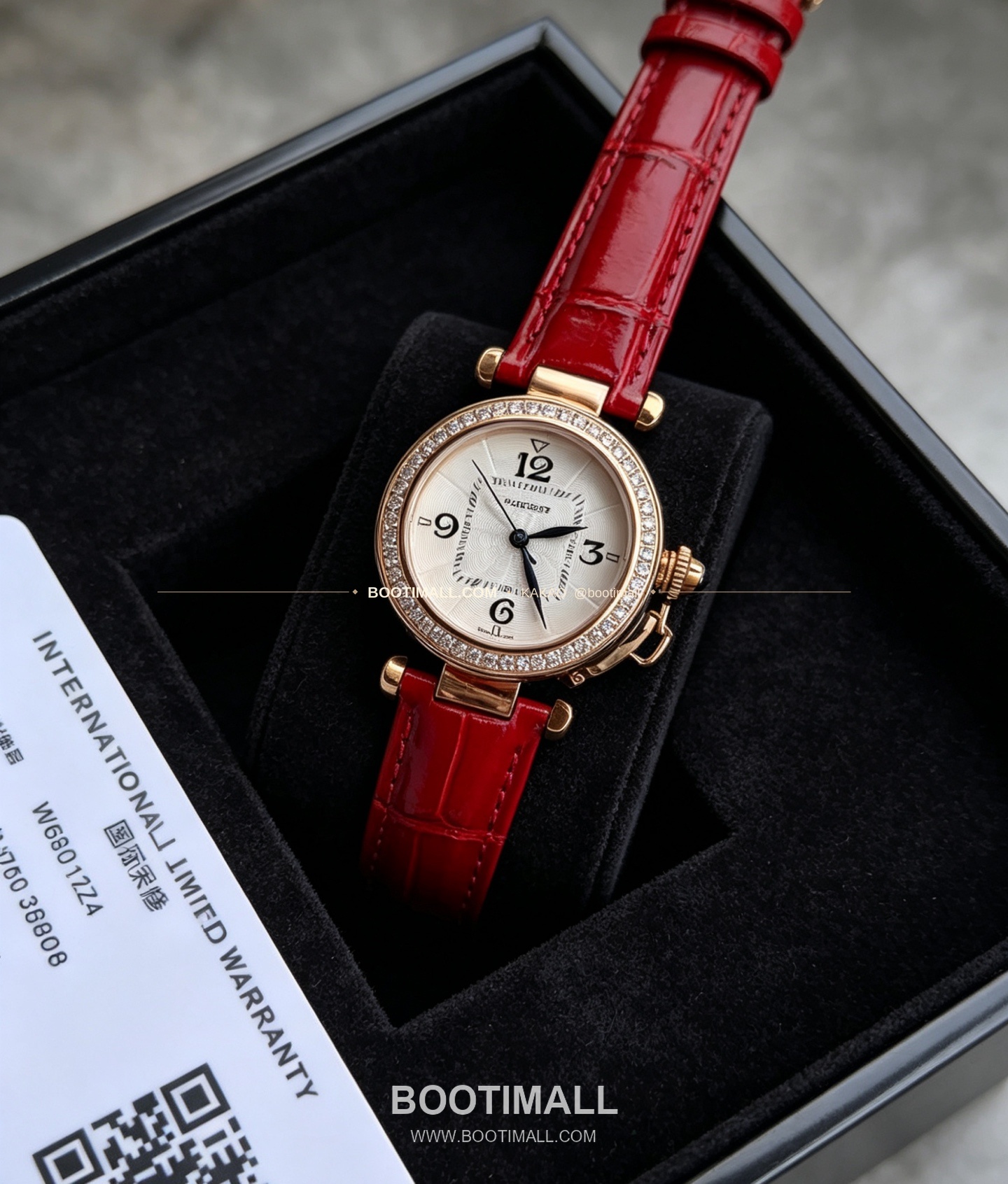 까르띠에 파샤 드 까르띠에 스틸 블루핸즈 쿼츠 Cartier Pasha de Cartier Steel Blue Hands Quartz 35mm 3