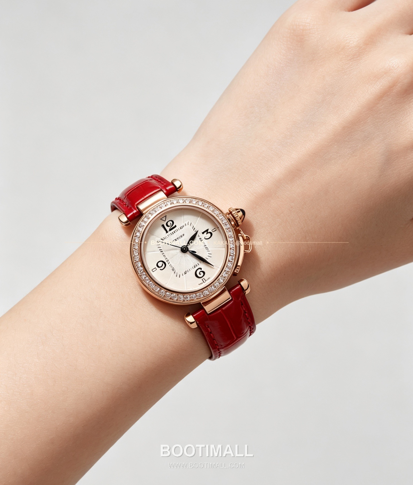 까르띠에 파샤 드 까르띠에 스틸 블루핸즈 쿼츠 Cartier Pasha de Cartier Steel Blue Hands Quartz 35mm 5