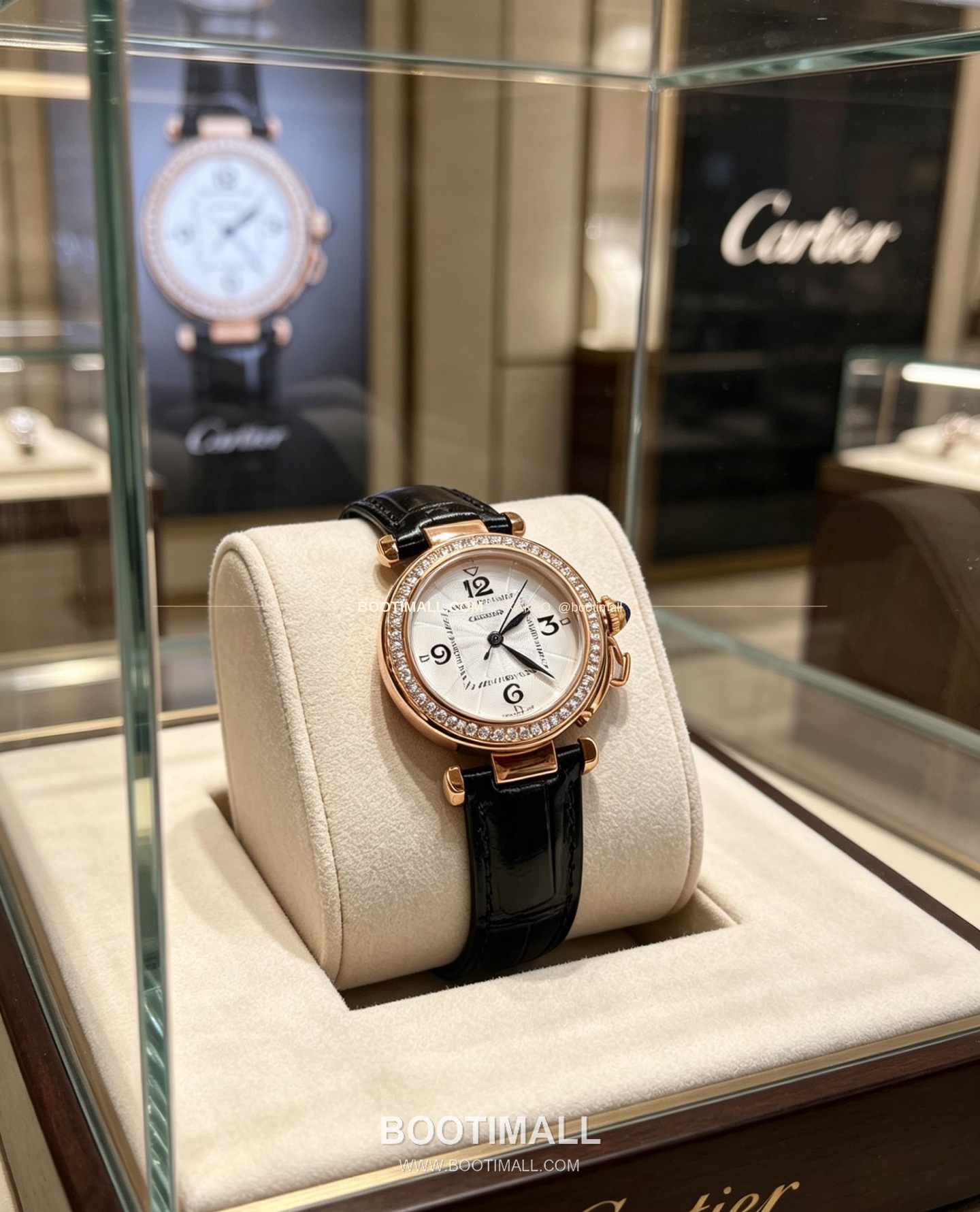 까르띠에 파샤 드 까르띠에 스틸 블루핸즈 쿼츠 Cartier Pasha de Cartier Steel Blue Hands Quartz 35mm 2